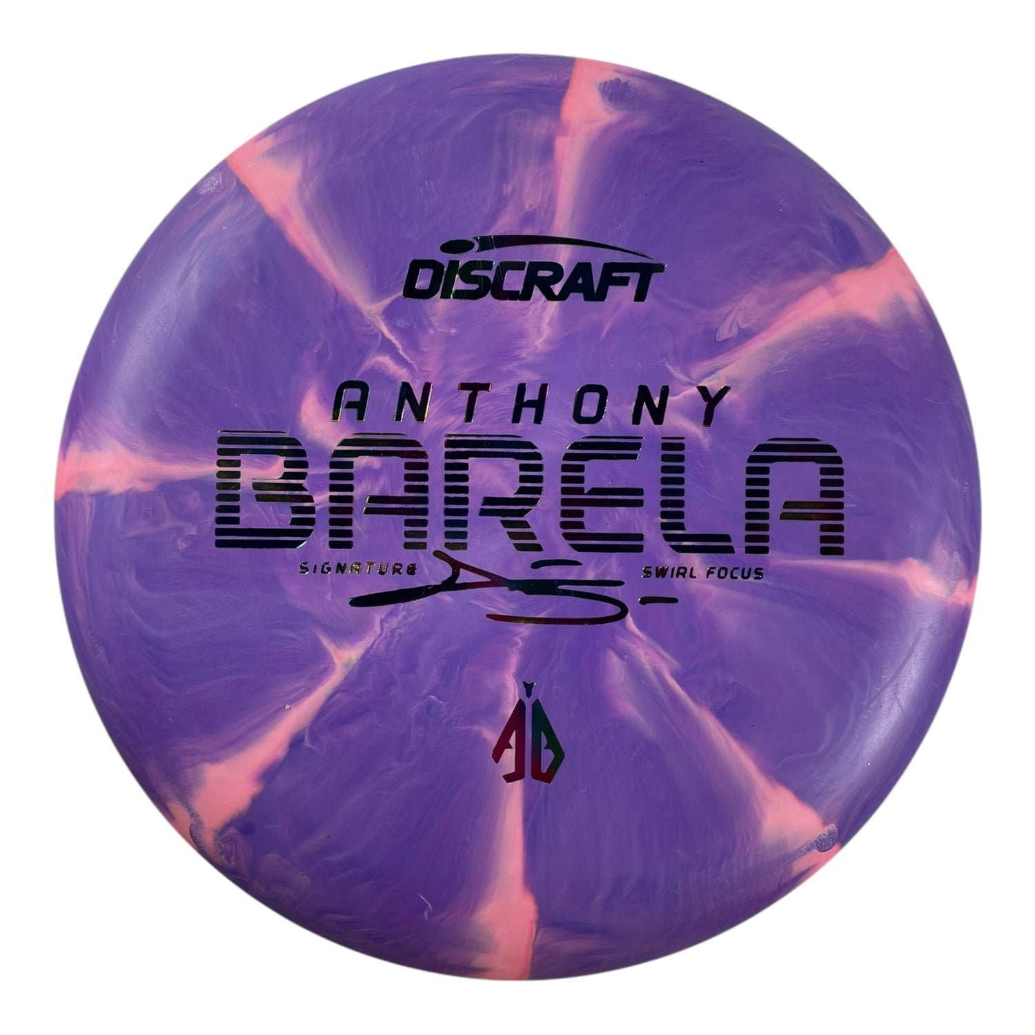 Discraft Focus | CT Swirl | Purple/Rainbow 172g (Anthony Barela) Disc Golf