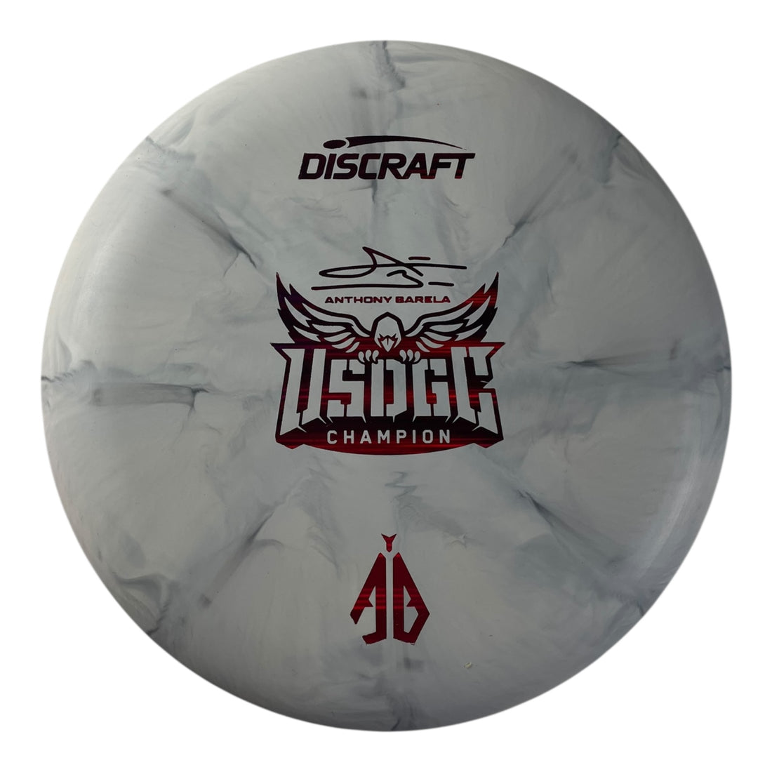 Discraft Focus | CT Swirl | White/Red 173g (Anthony Barela USDGC 2025) Disc Golf