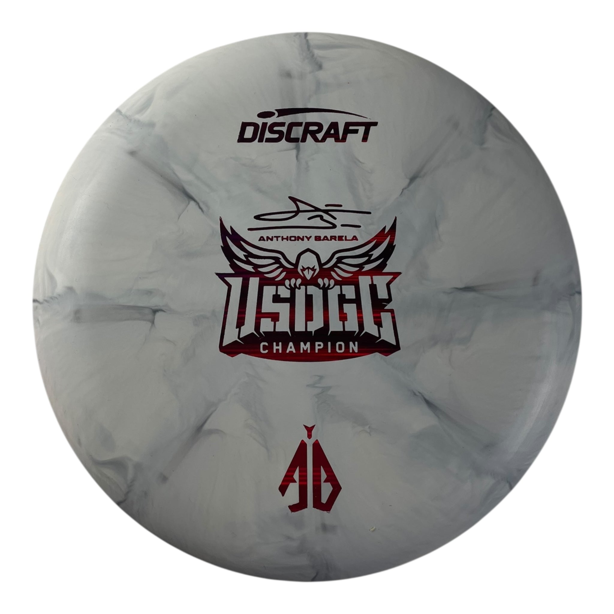 Discraft Focus | CT Swirl | White/Red 173g (Anthony Barela USDGC 2025) Disc Golf