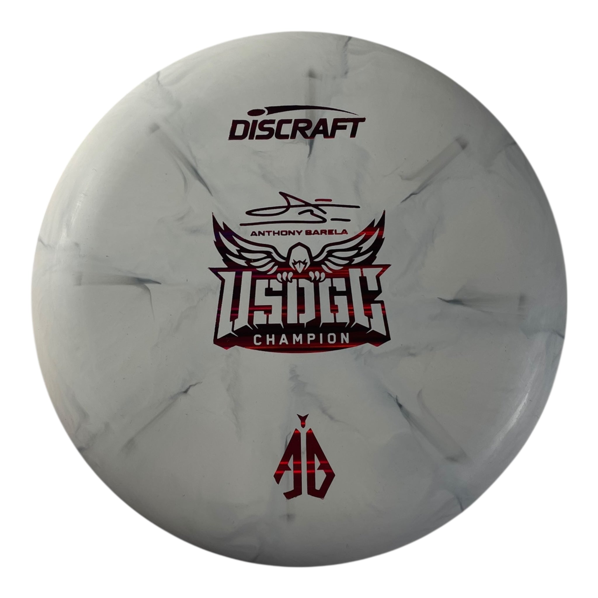 Discraft Focus | CT Swirl | White/Red 174g (Anthony Barela USDGC 2025) Disc Golf