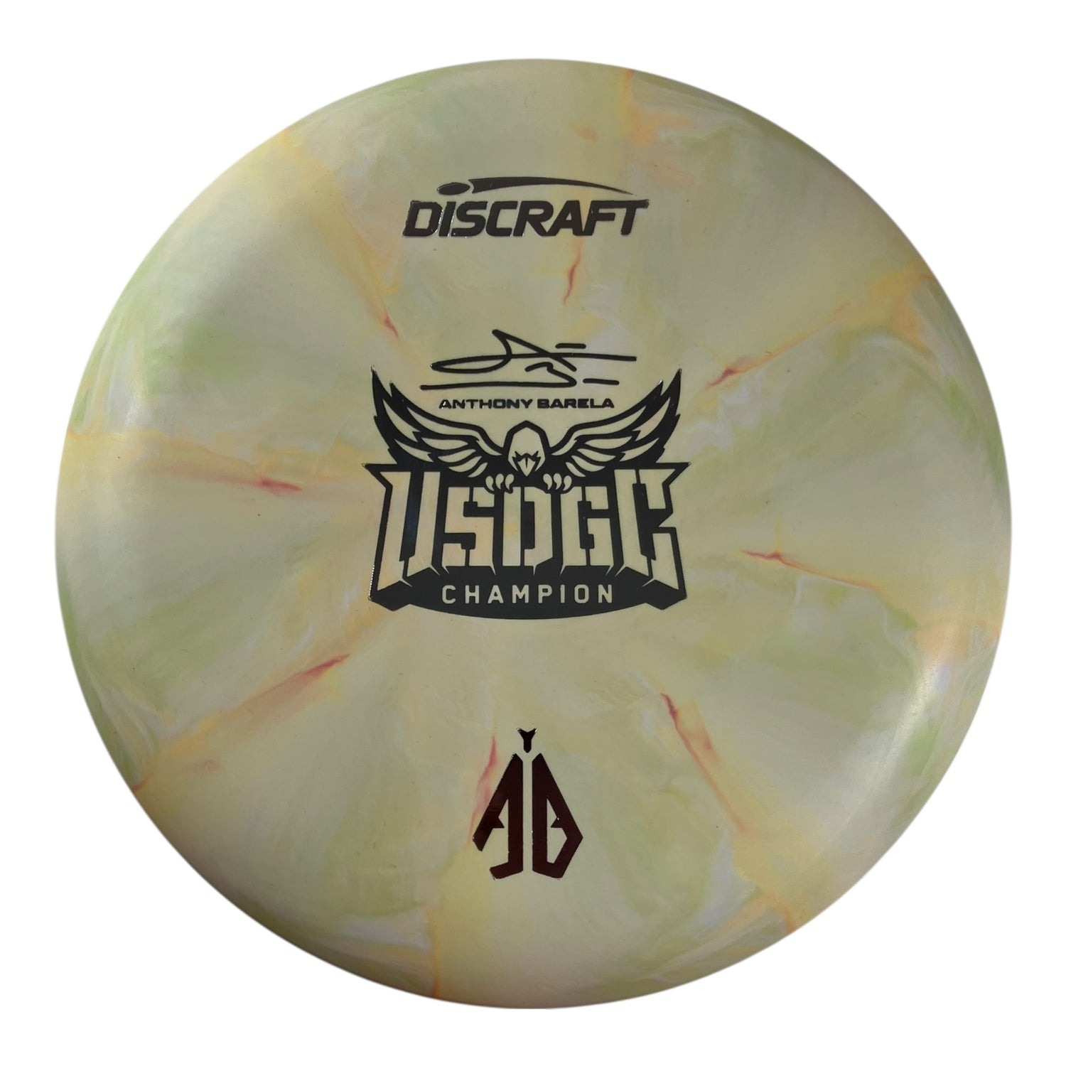 Discraft Focus | CT Swirl | Yellow/Gold 173g (Anthony Barela USDGC 2025) Disc Golf