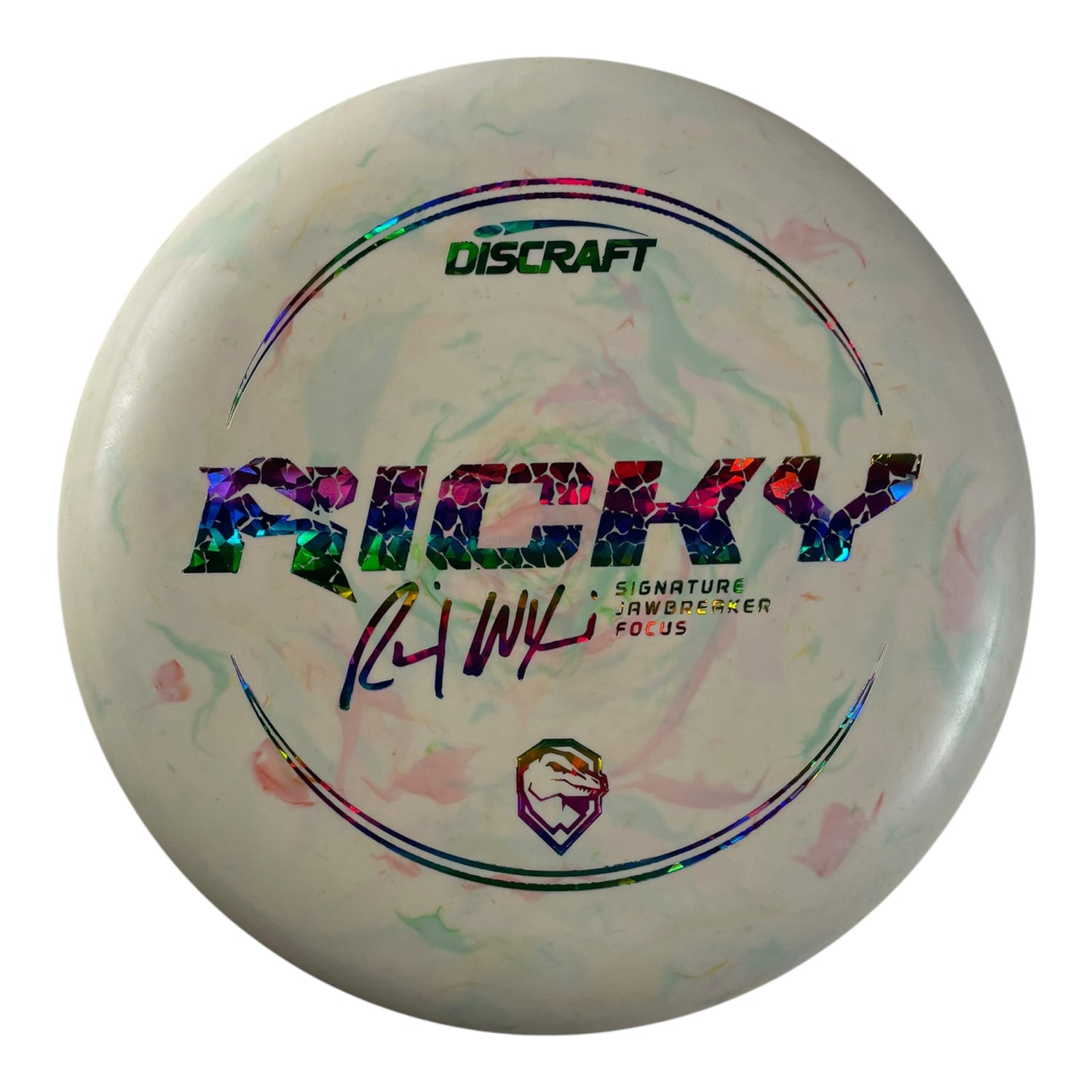 Discraft Focus | Jawbreaker | White/Rainbow 170g (Ricky Wysocki) Disc Golf