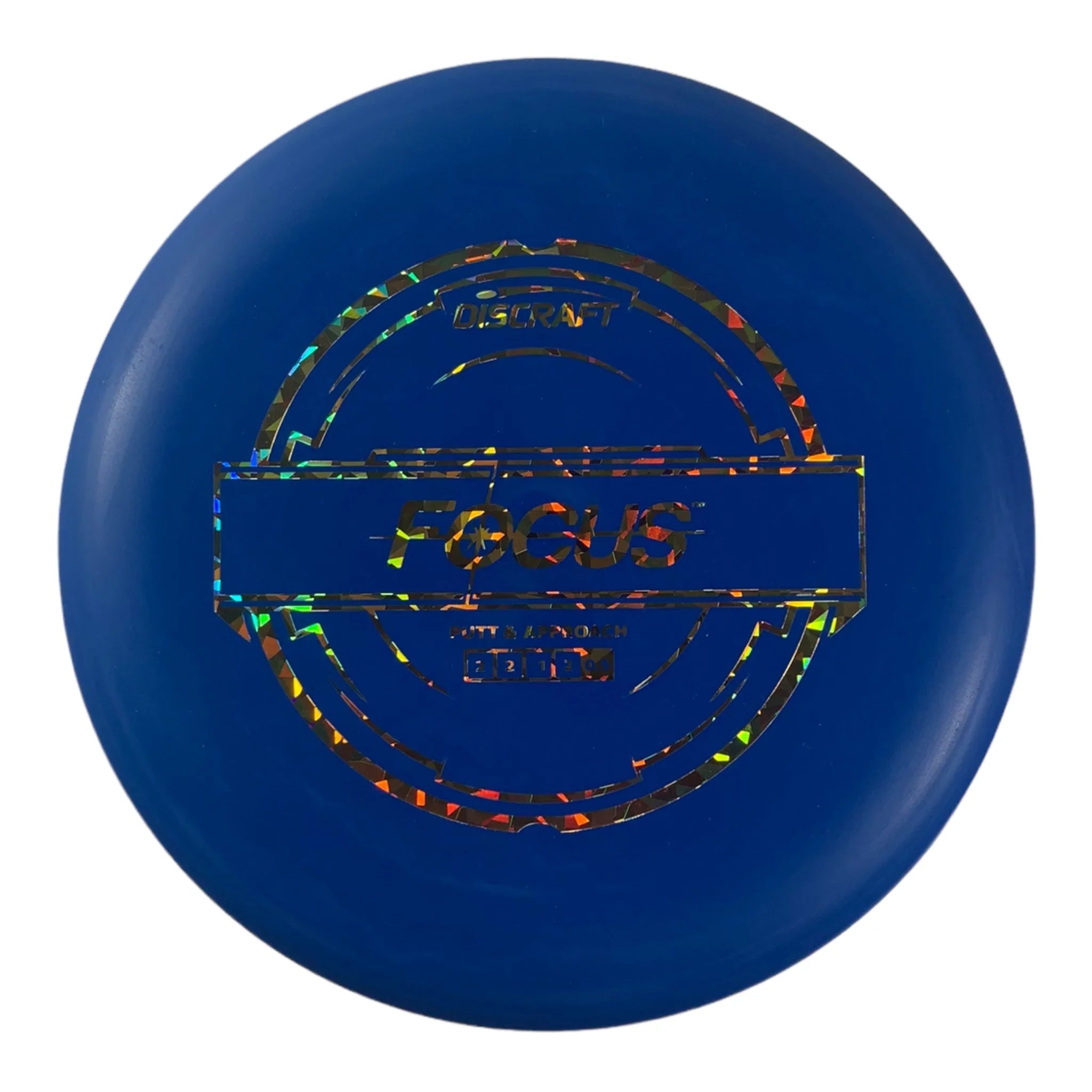 Discraft Focus | Putter Line | Blue/Holo 174g Disc Golf