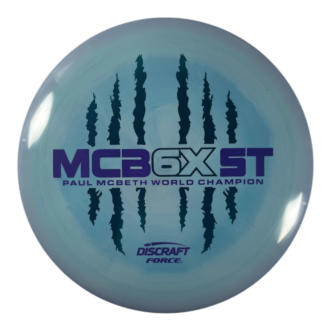 Discraft Force | ESP | Blue/Teal 172g (Paul McBeth 6x Claw) Disc Golf