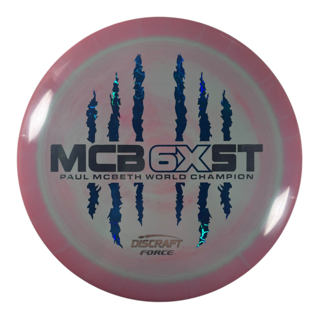 Discraft Force | ESP | Pink/Blue Holo 173g (Paul McBeth 6x Claw) Disc Golf