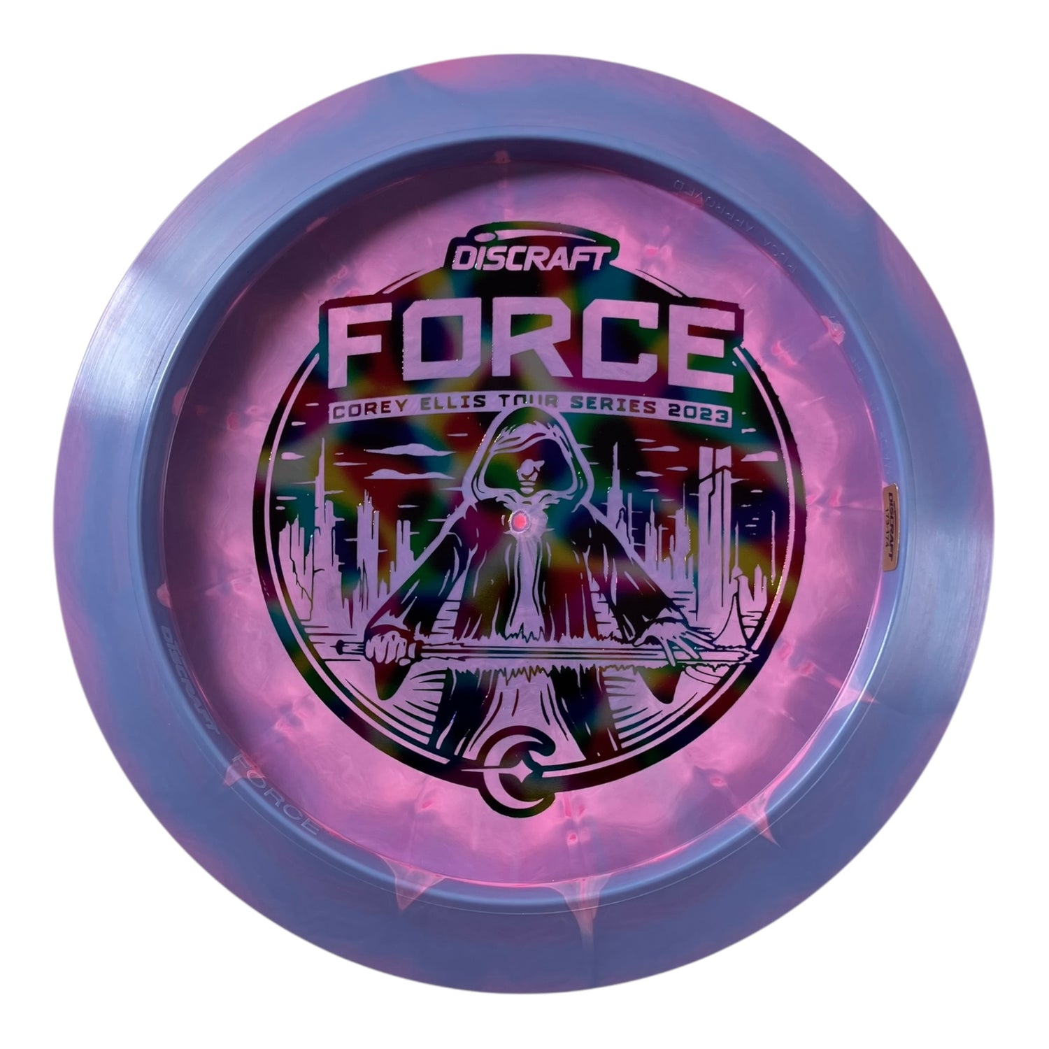 Discraft Force | ESP | Purple/Rainbow 174g (Corey Ellis) Disc Golf