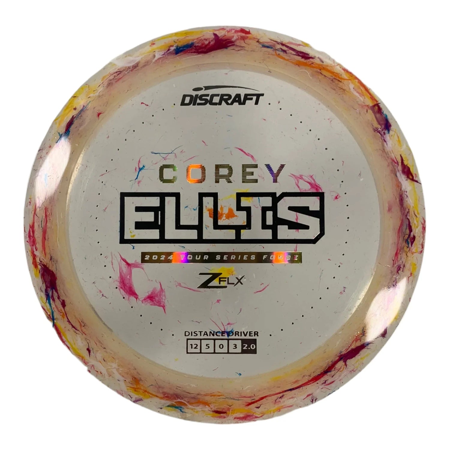 Discraft Force | Jawbreaker Z FLX | Purple/Silver 174g (Corey Ellis) Disc Golf