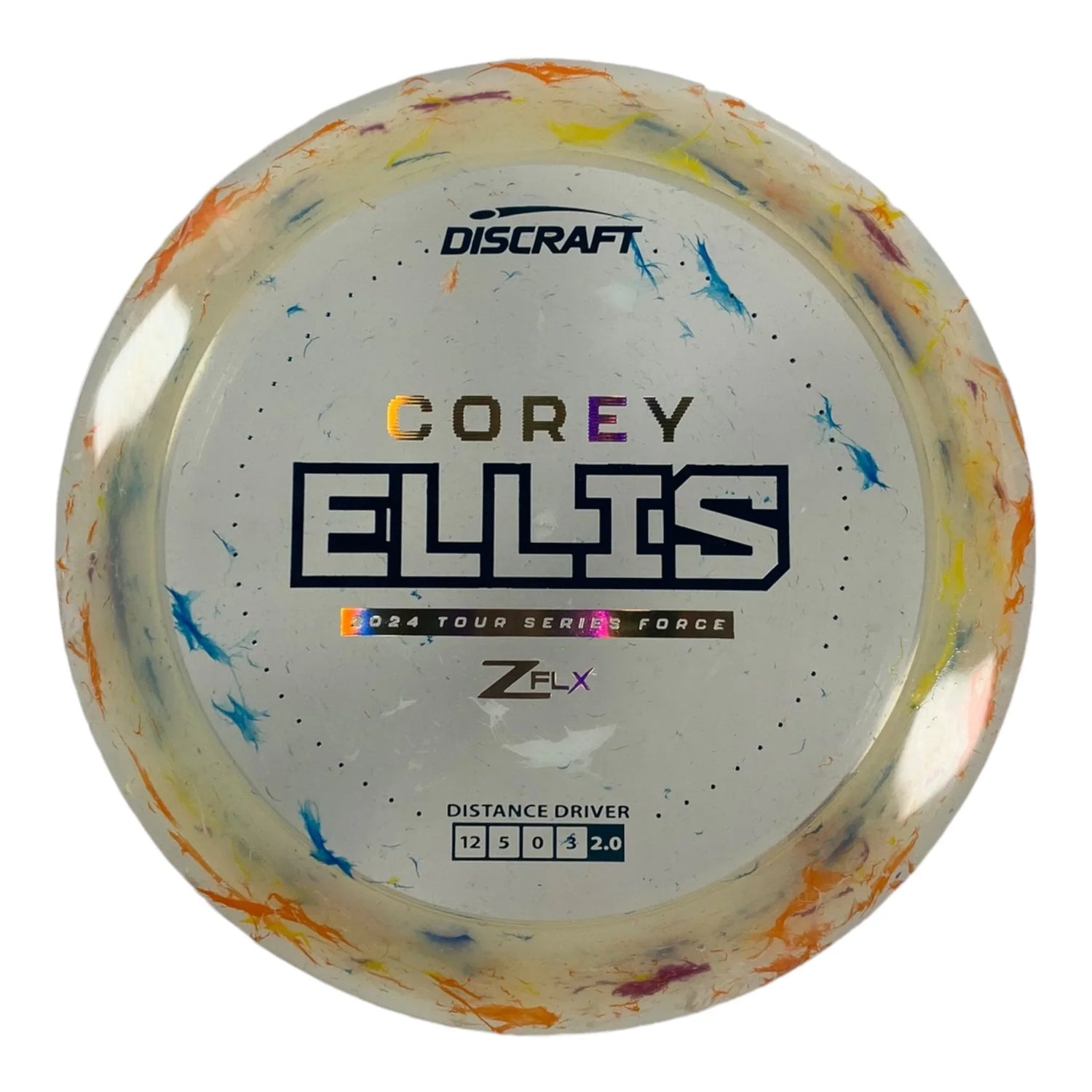 Discraft Force | Jawbreaker Z FLX | Yellow/Blue 174g (Corey Ellis) Disc Golf