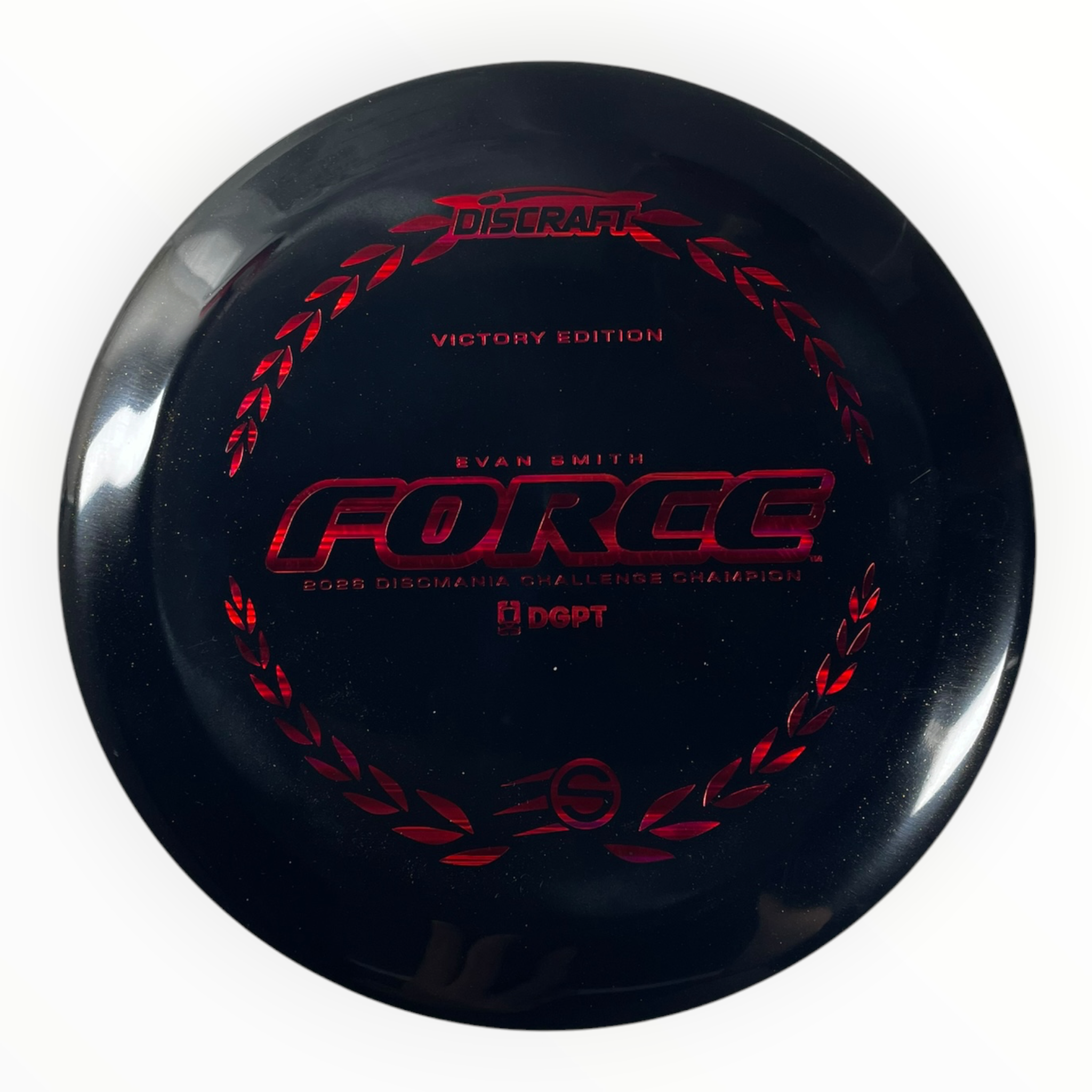 Discraft Force | Midnight | Black/Red 174g (Evan Smith - Victory Edition) Disc Golf