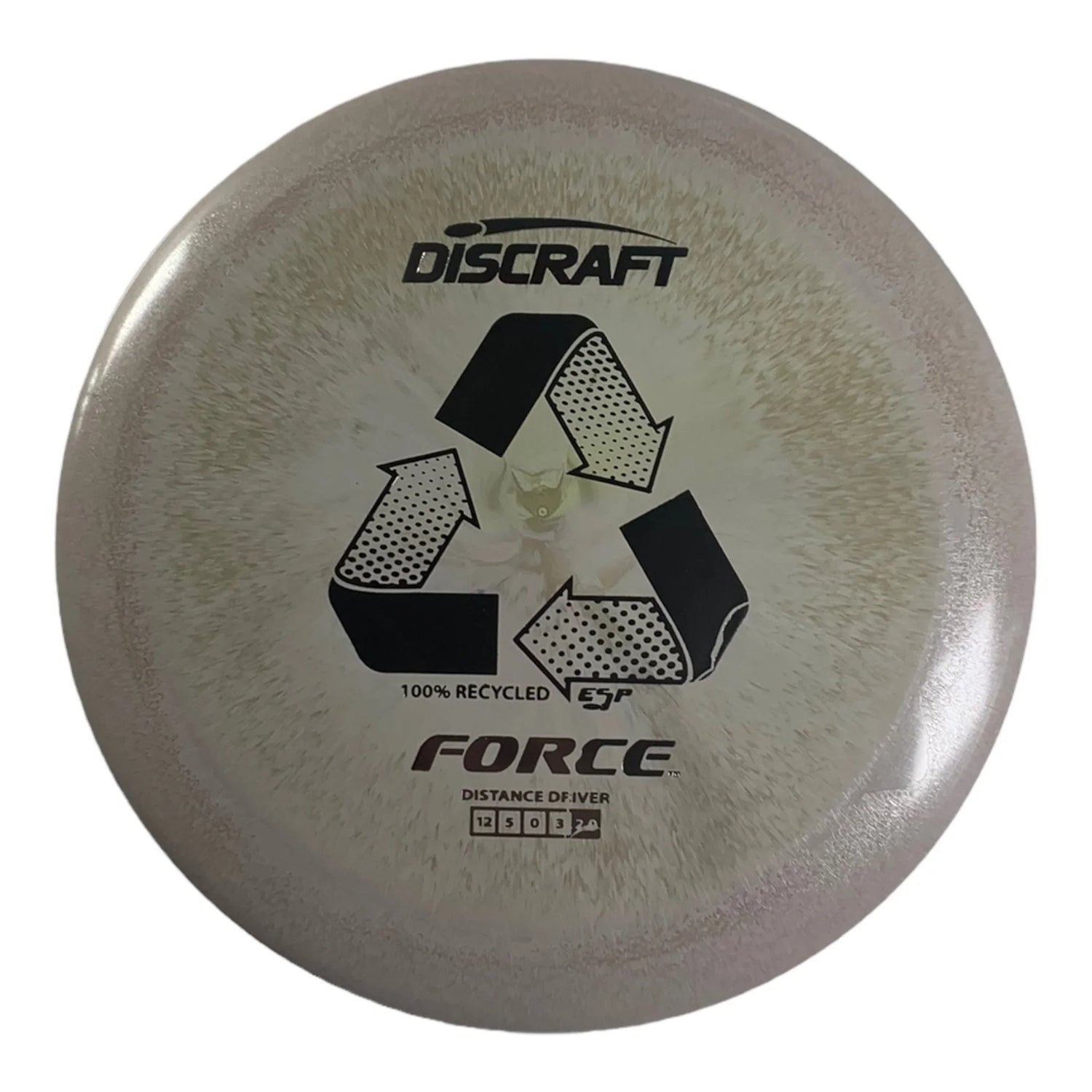 Discraft Force | Recycled ESP | Tan/Silver 170g Disc Golf