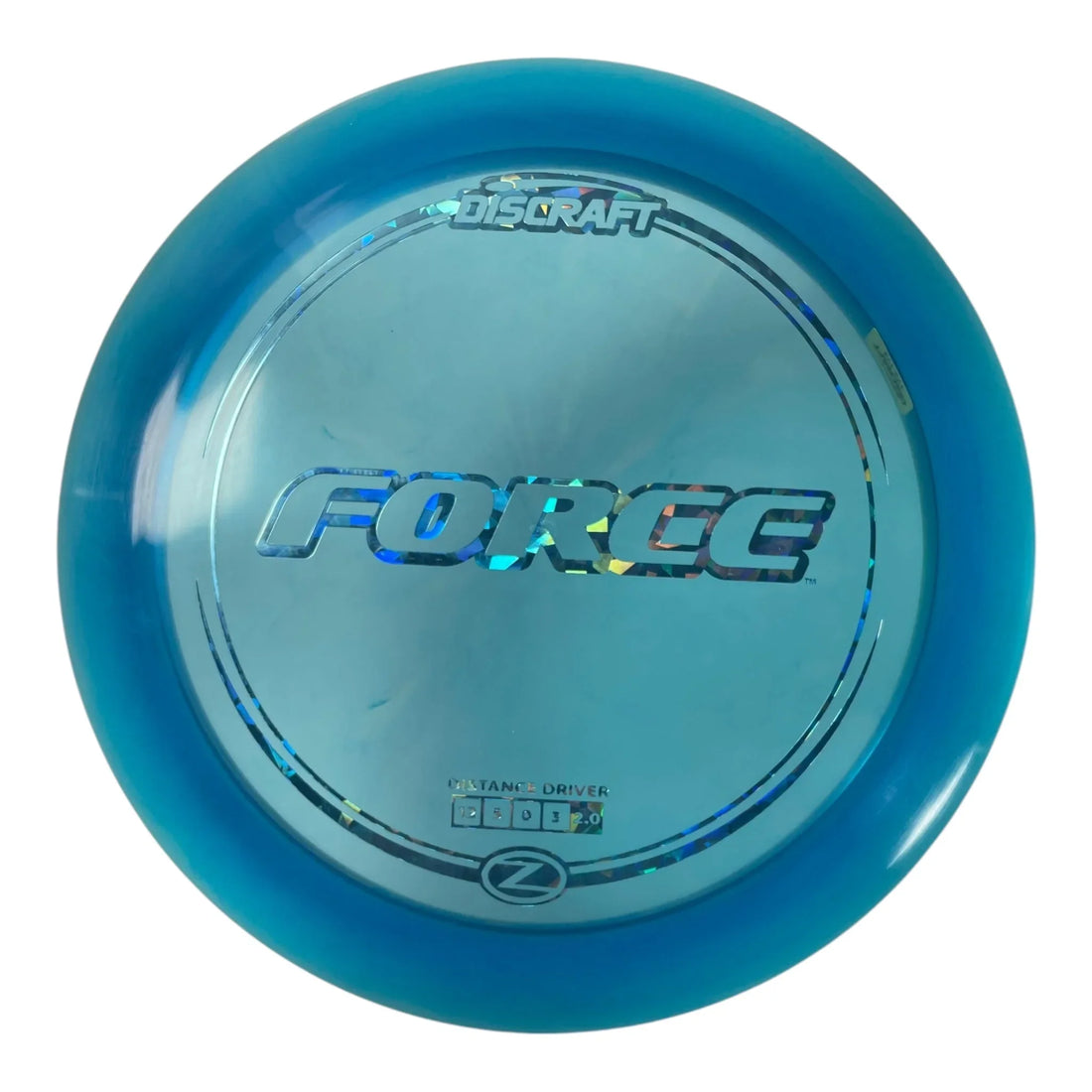 Discraft Force | Z Line | Blue/Blue Holo 172g Disc Golf