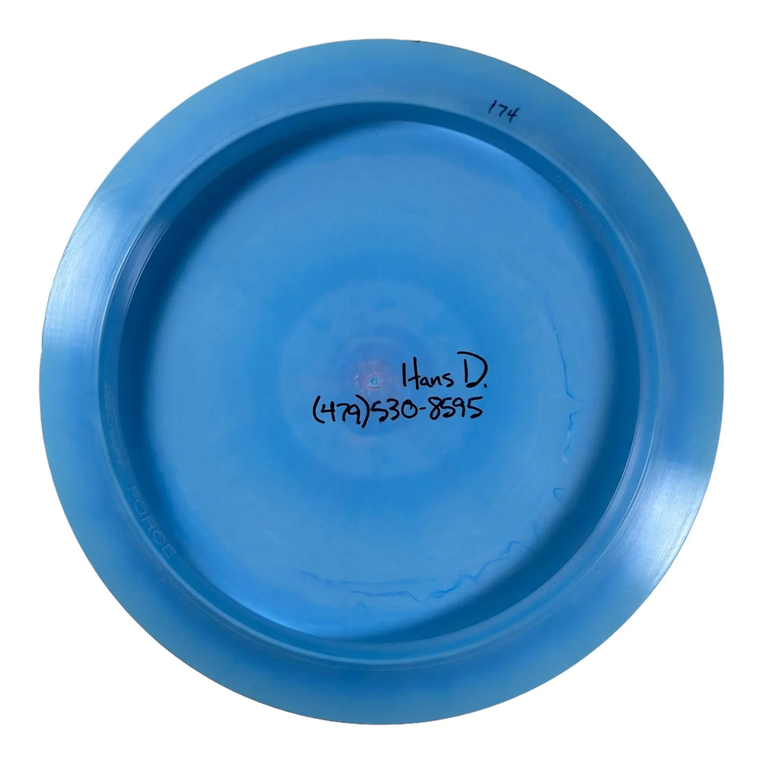 Discraft Force | ESP | Blue/Black 173g (Used Great) Disc Golf