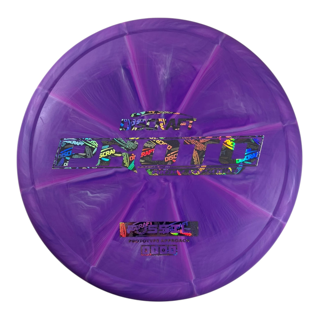 Discraft Fossil | Prototype Putter Blend | Purple/Discraft 175g (Ricky Wysocki) Disc Golf