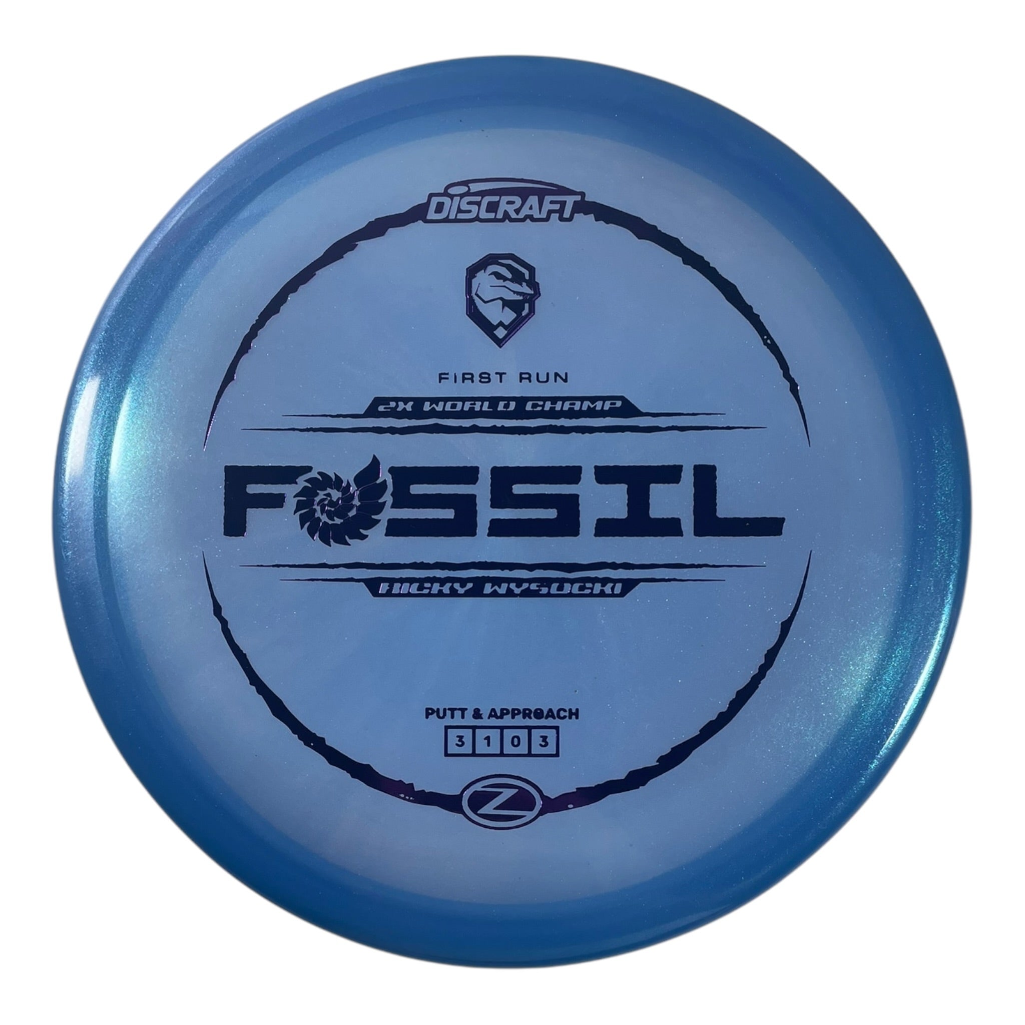 Discraft Fossil | Z Colorshift | Blue/Purple 174g (First Run) Disc Golf