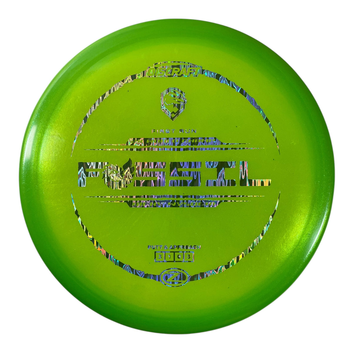 Discraft Fossil | Z Colorshift | Green/Holo 174g (First Run) Disc Golf