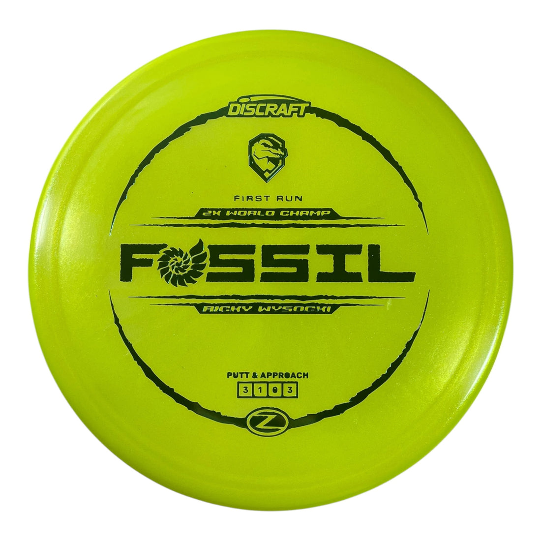 Discraft Fossil | Z Colorshift | Yellow/Green 174g (First Run) Disc Golf