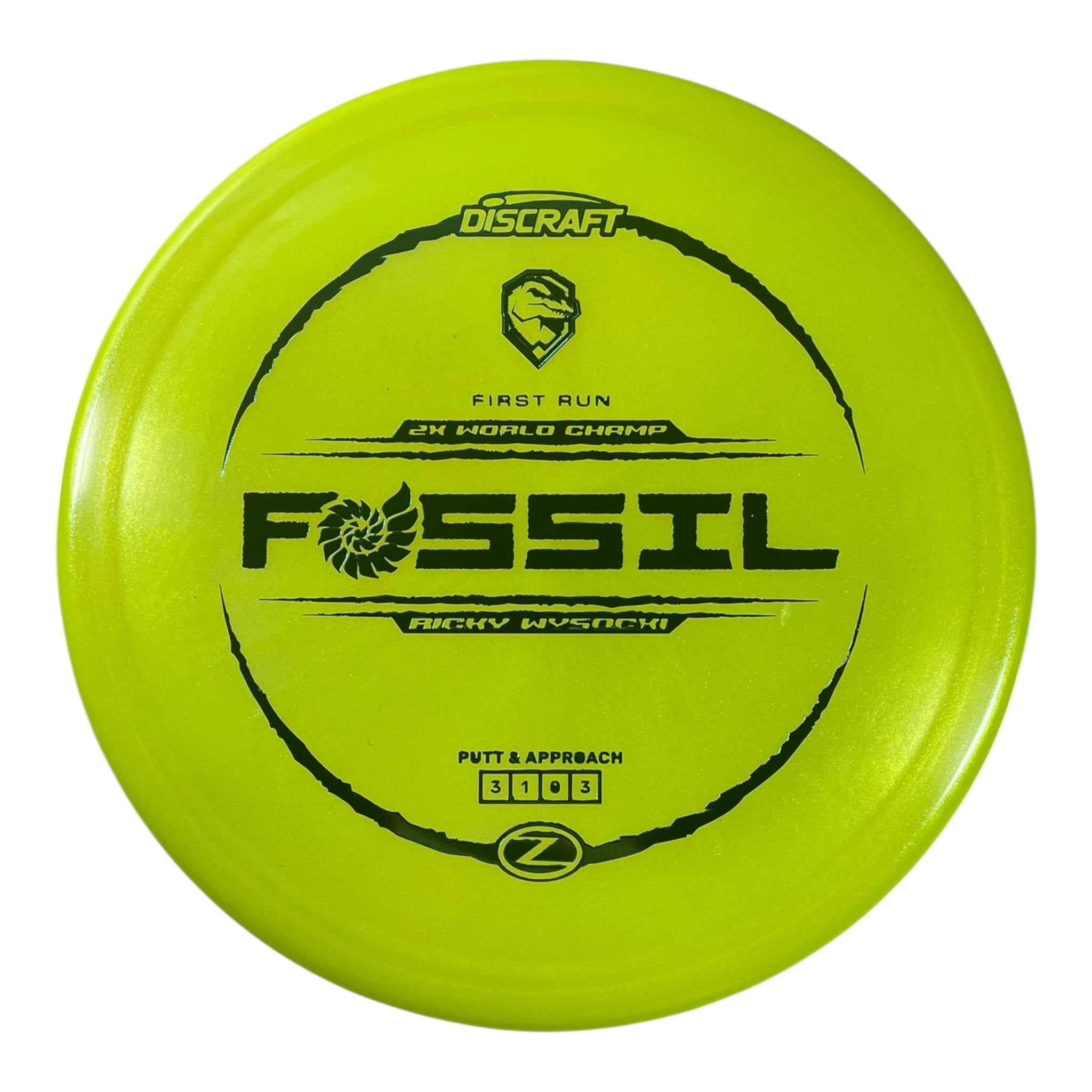 Discraft Fossil | Z Colorshift | Yellow/Green 174g (First Run) Disc Golf