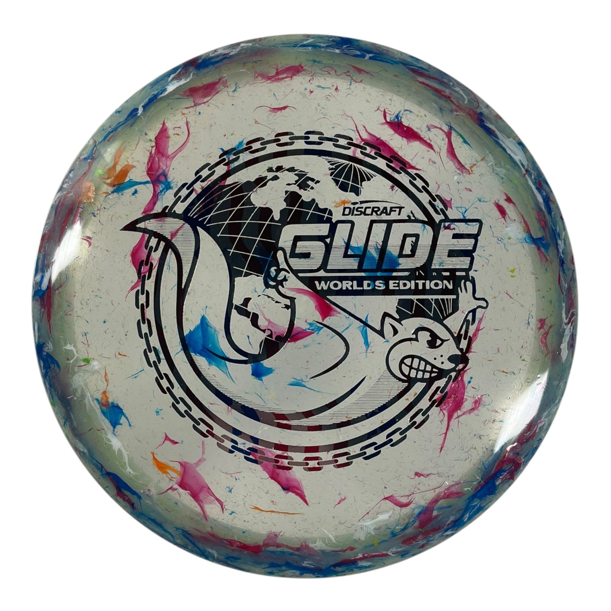 Discraft Glide | Jawbreaker Z FLX | Blue/USA 175g (Around the World) Disc Golf