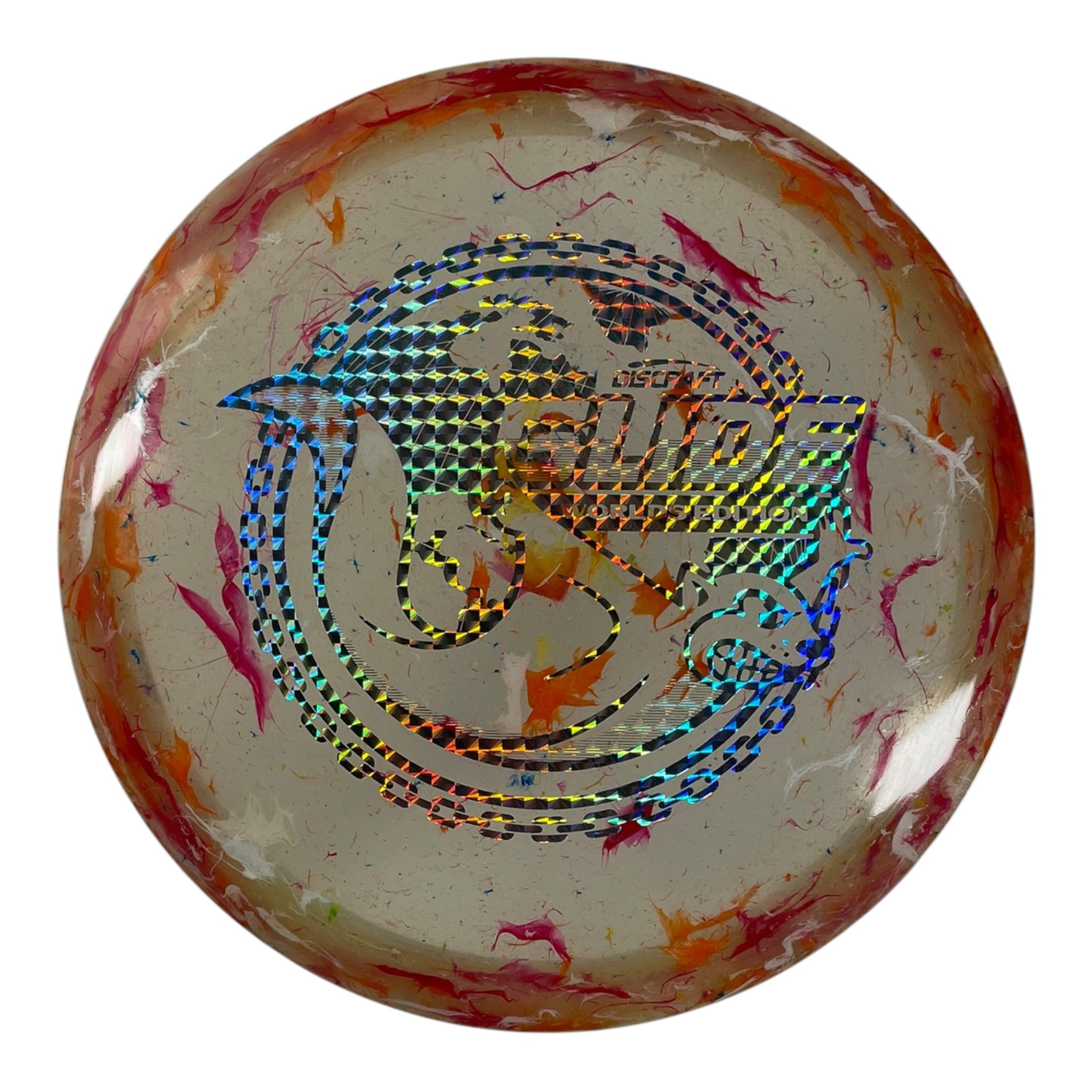 Discraft Glide | Jawbreaker Z FLX | Orange/Holo 175g (Around the World) Disc Golf