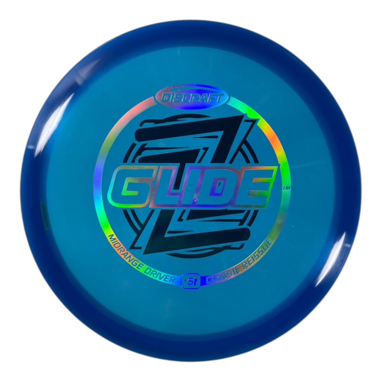 Discraft Glide | Z Line | Blue/Holo/Blue 178g (Classic Reissue) Disc Golf