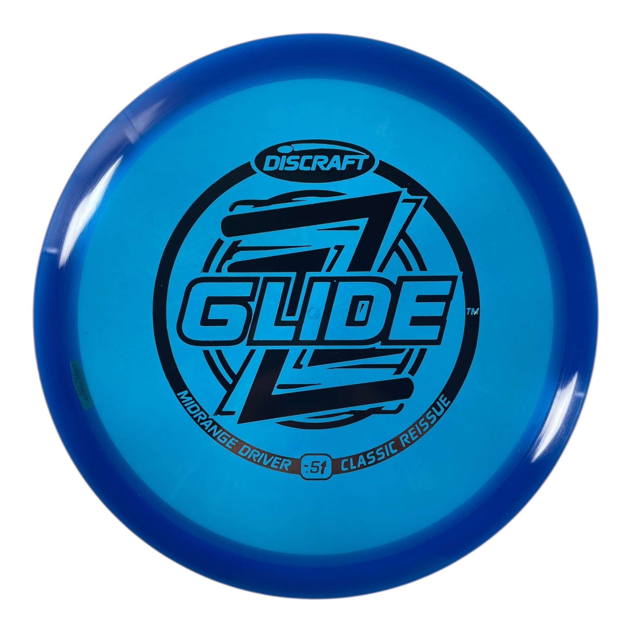Discraft Glide | Z Line | Blue/Silver/Black 176g (Classic Reissue) Disc Golf