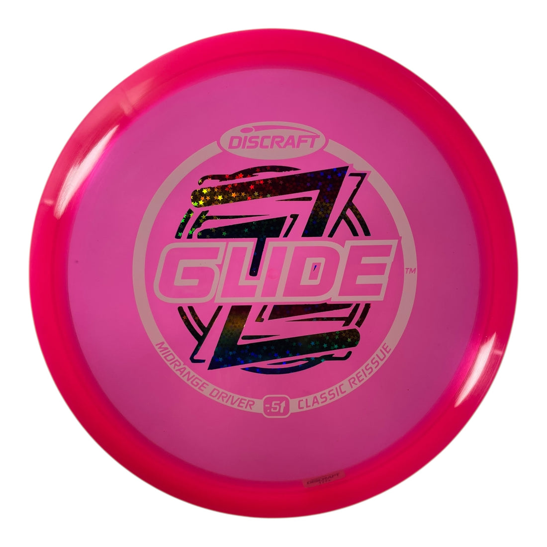 Discraft Glide | Z Line | Pink/White/Rainbow 178g (Classic Reissue) Disc Golf