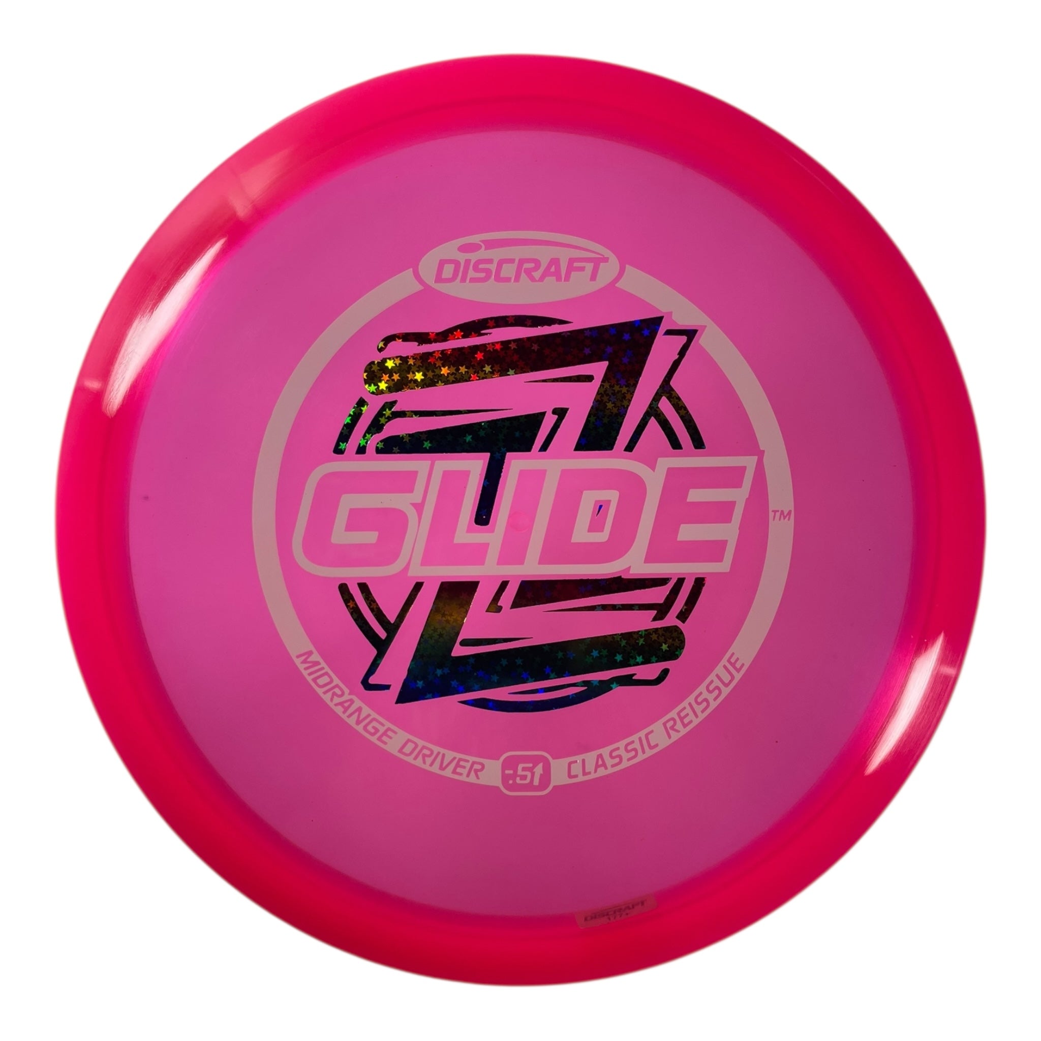 Discraft Glide | Z Line | Pink/White/Rainbow 178g (Classic Reissue) Disc Golf