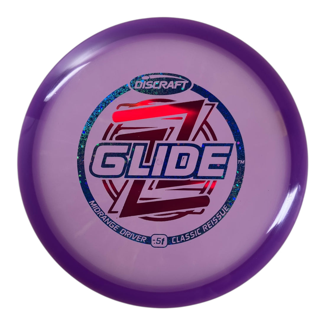 Discraft Glide | Z Line | Purple/Red/Blue Sparkle 180g (Classic Reissue) Disc Golf
