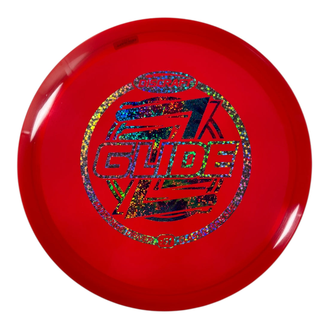 Discraft Glide | Z Line | Red/Stars/Partytime 177g (Classic Reissue) Disc Golf
