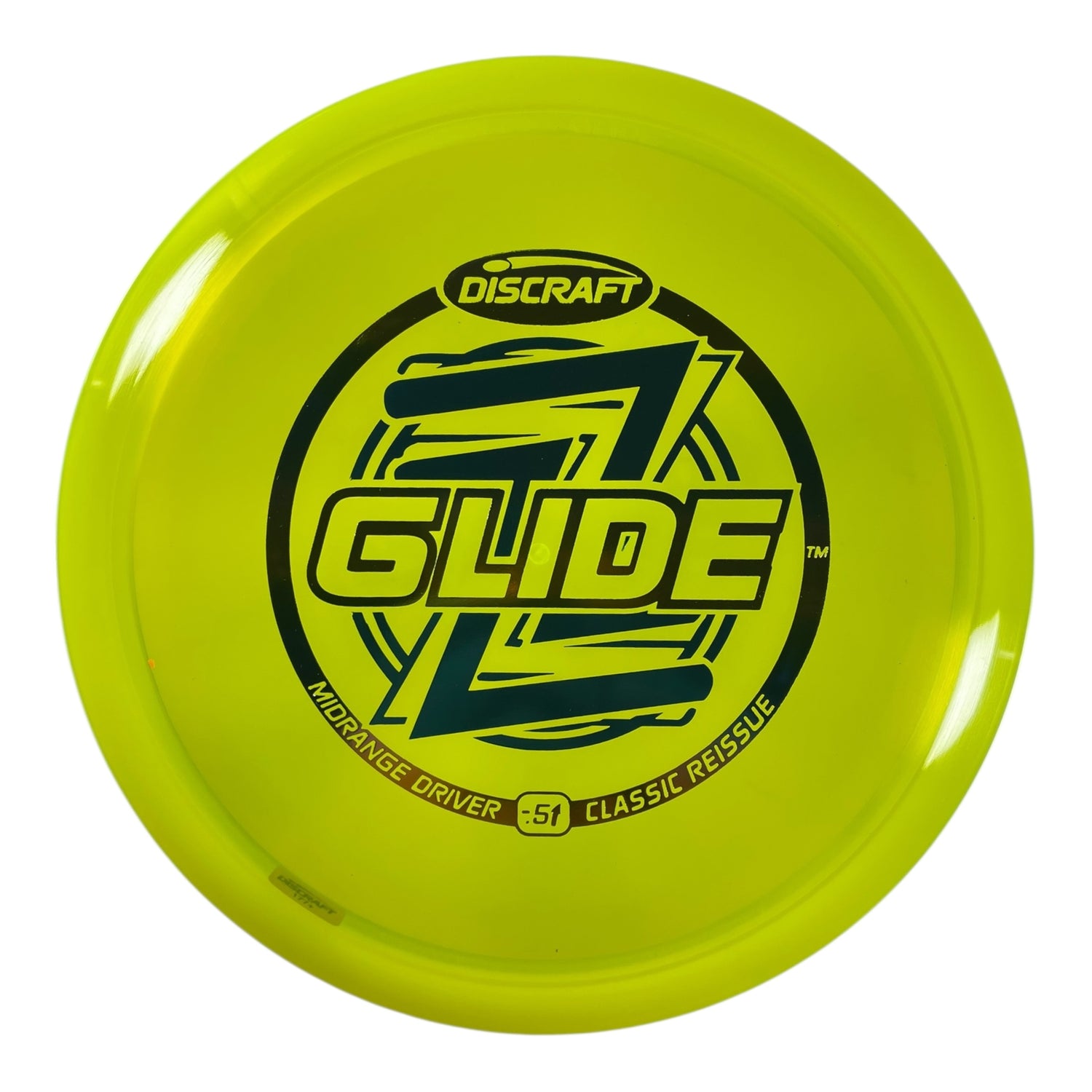 Discraft Glide | Z Line | Yellow/Multi/Blue 178g (Classic Reissue) Disc Golf