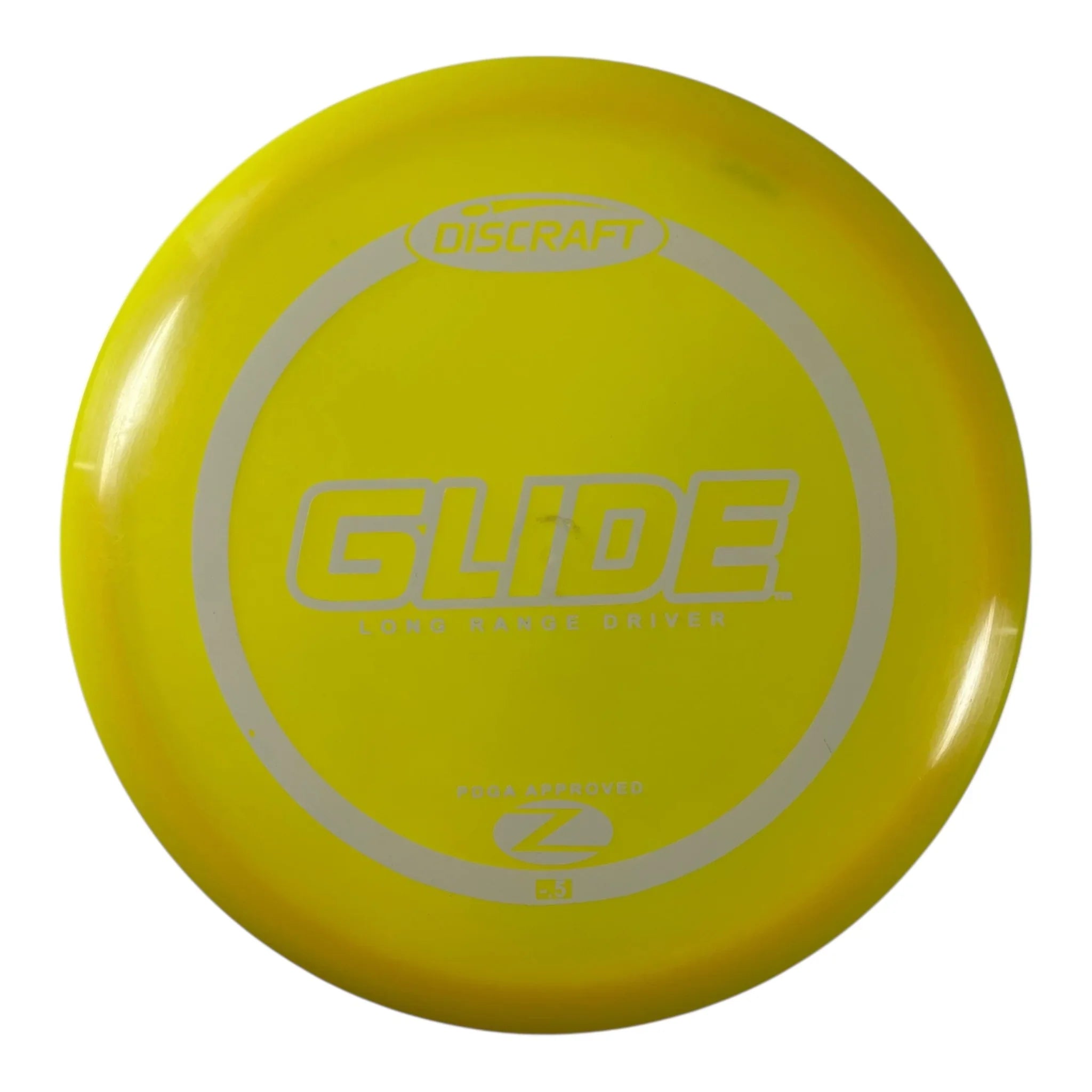 Discraft Glide | Z Line | Yellow/White 168g (PFN) Disc Golf