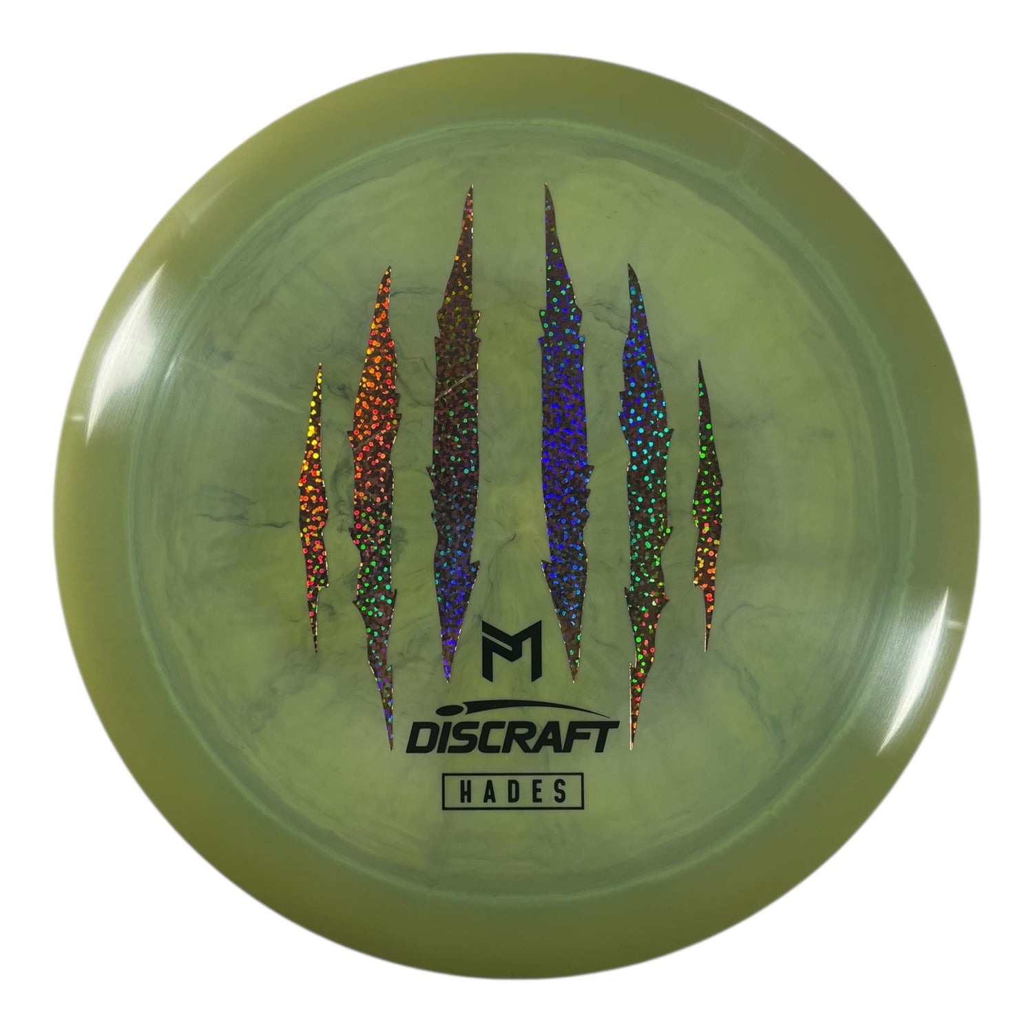 Discraft Hades | ESP | Green/Sparkle 171g (Paul McBeth 6x Claw) Disc Golf