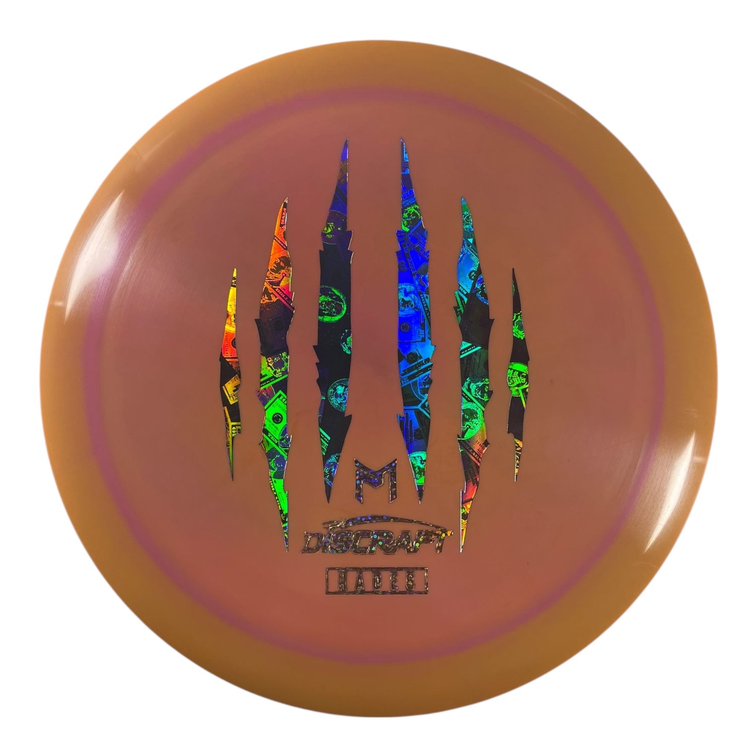 Discraft Hades | ESP | Orange/Money 172g (Paul McBeth 6x Claw) Disc Golf