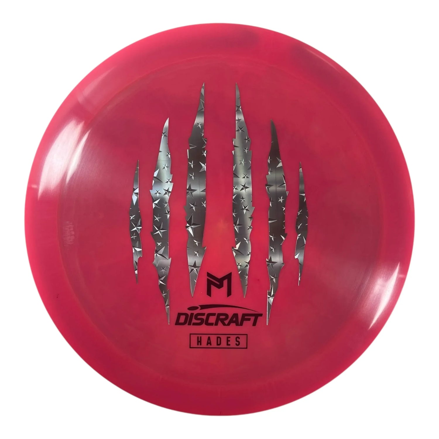 Discraft Hades | ESP | Pink/Silver Stars 174g (Paul McBeth 6x Claw) Disc Golf