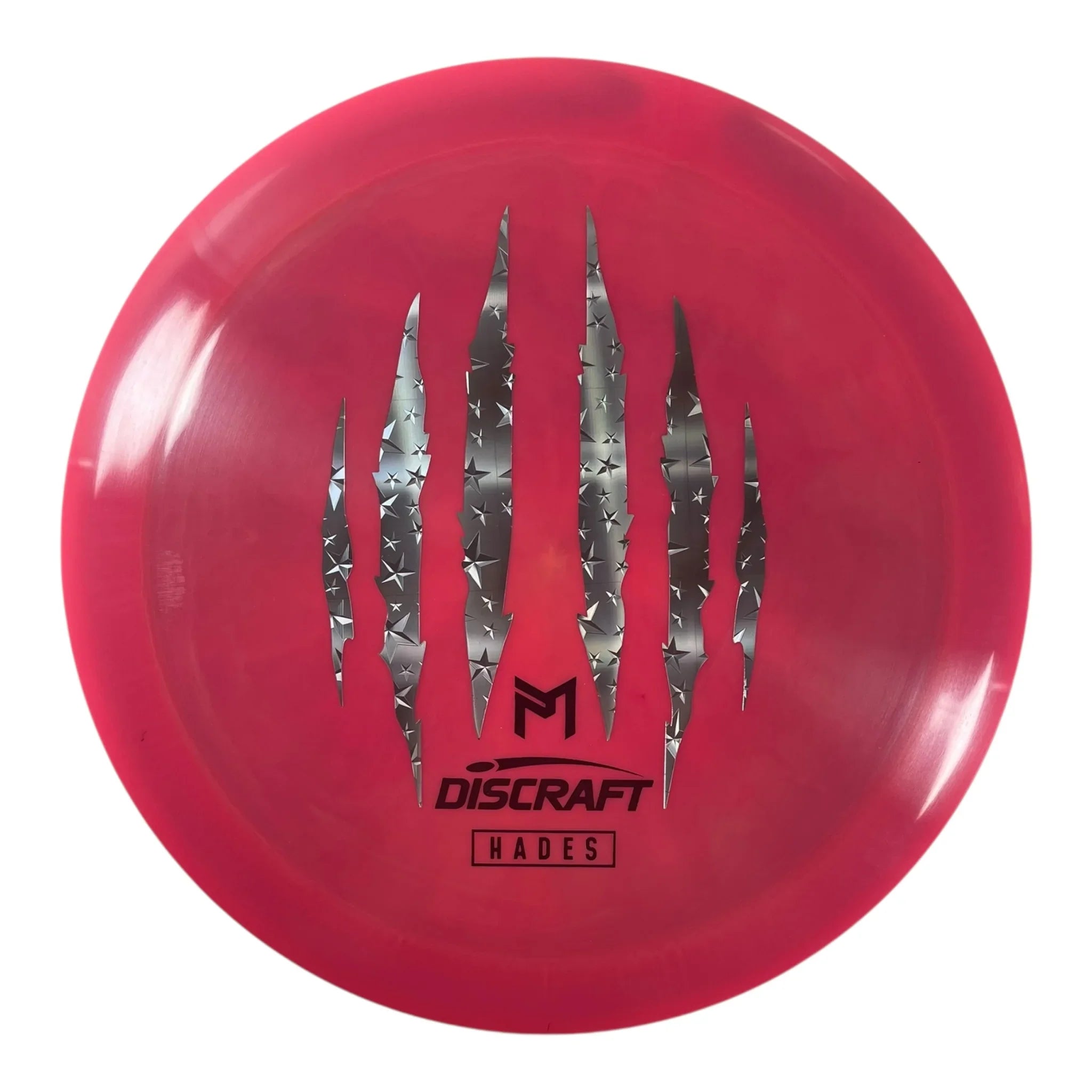 Discraft Hades | ESP | Pink/Silver Stars 174g (Paul McBeth 6x Claw) Disc Golf