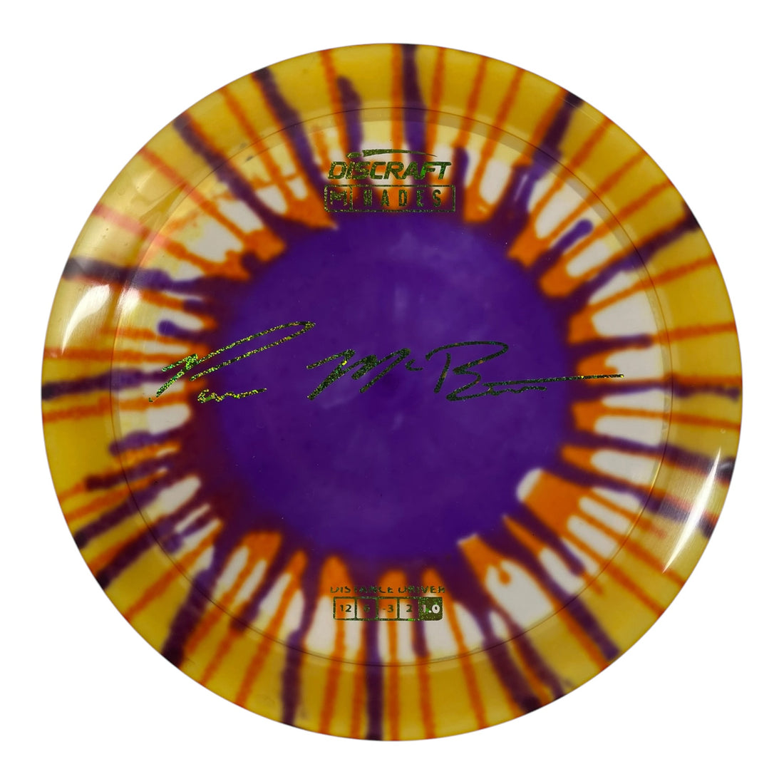 Discraft Hades | Z Line Fly Dye | Purple/Sparkle 172g (Paul McBeth) Disc Golf