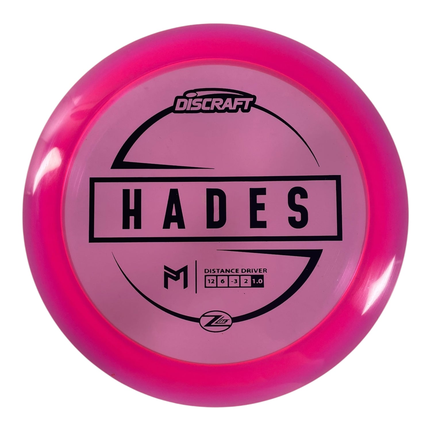 Discraft Hades | Z Lite | Pink/Black 158g (Paul McBeth) Disc Golf