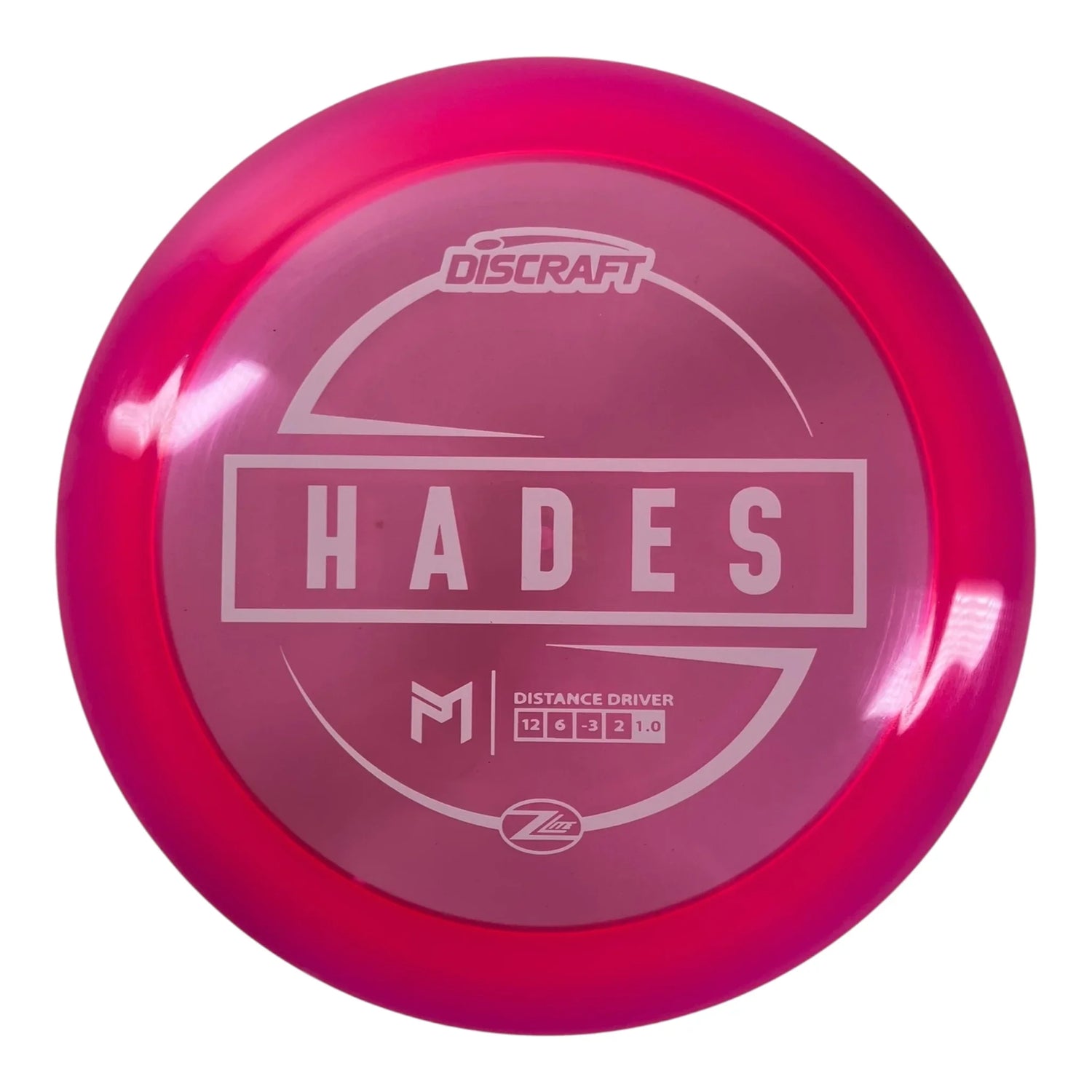 Discraft Hades | Z Lite | Pink/White 157g (Paul McBeth) Disc Golf