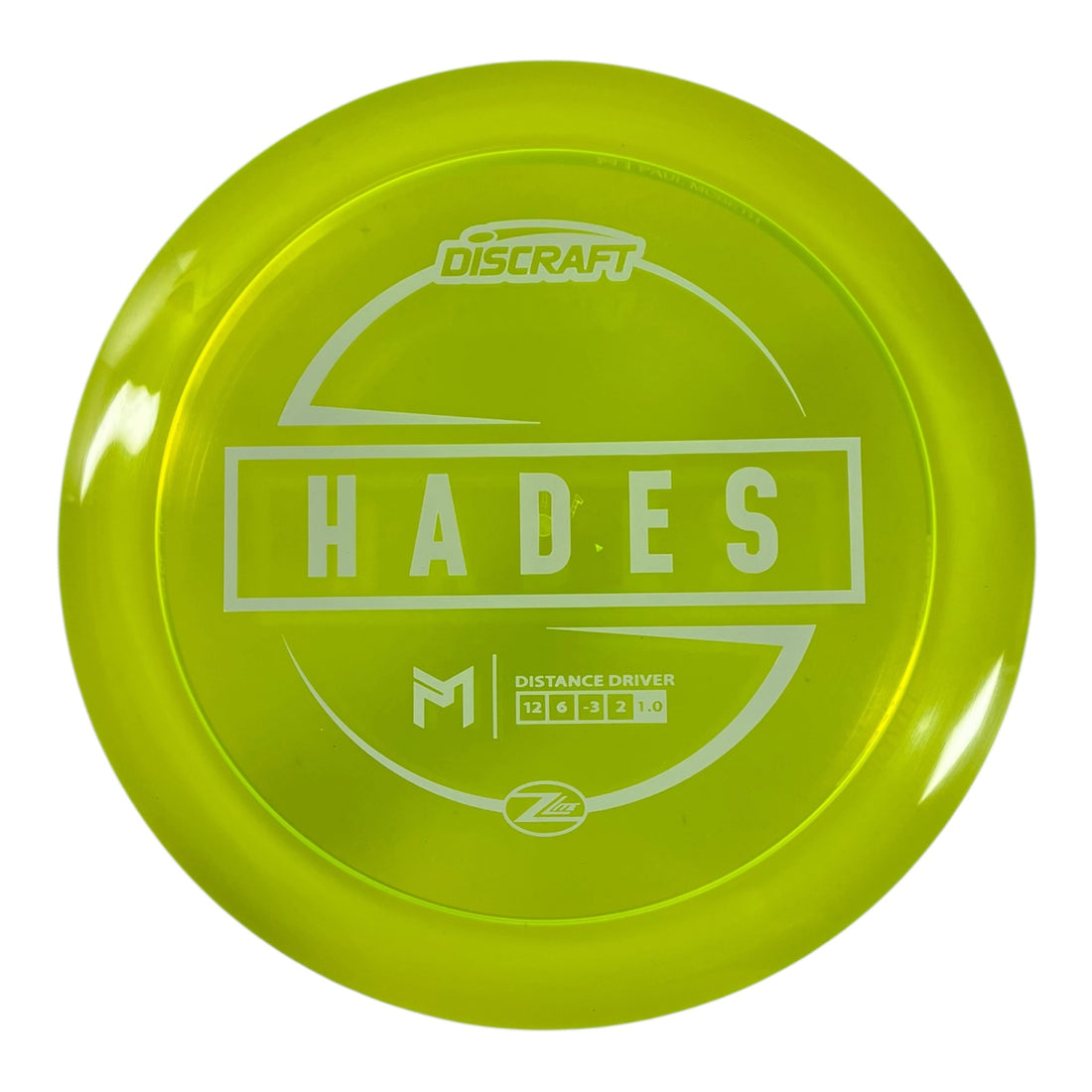 Discraft Hades | Z Lite | Yellow/White 157g (Paul McBeth) Disc Golf