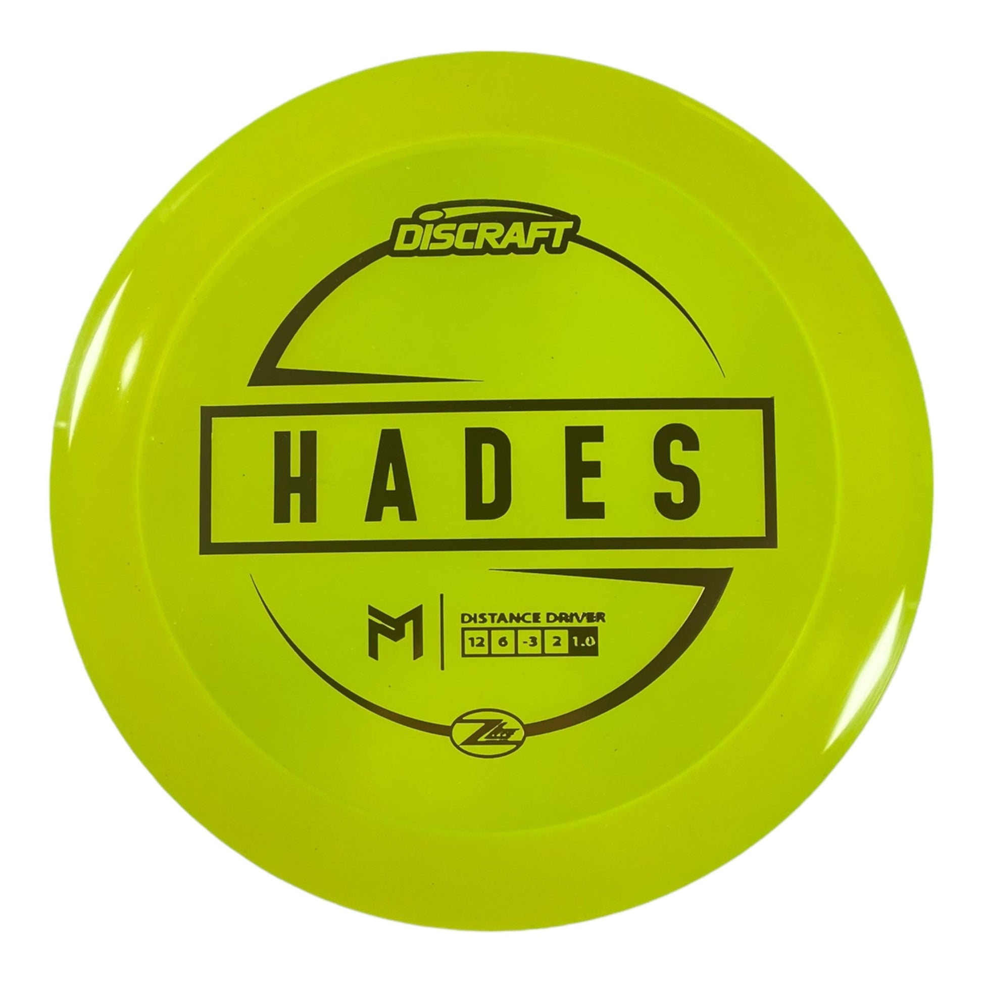 Discraft Hades | Z Lite | Yellow/Bronze 161g (Paul McBeth) Disc Golf