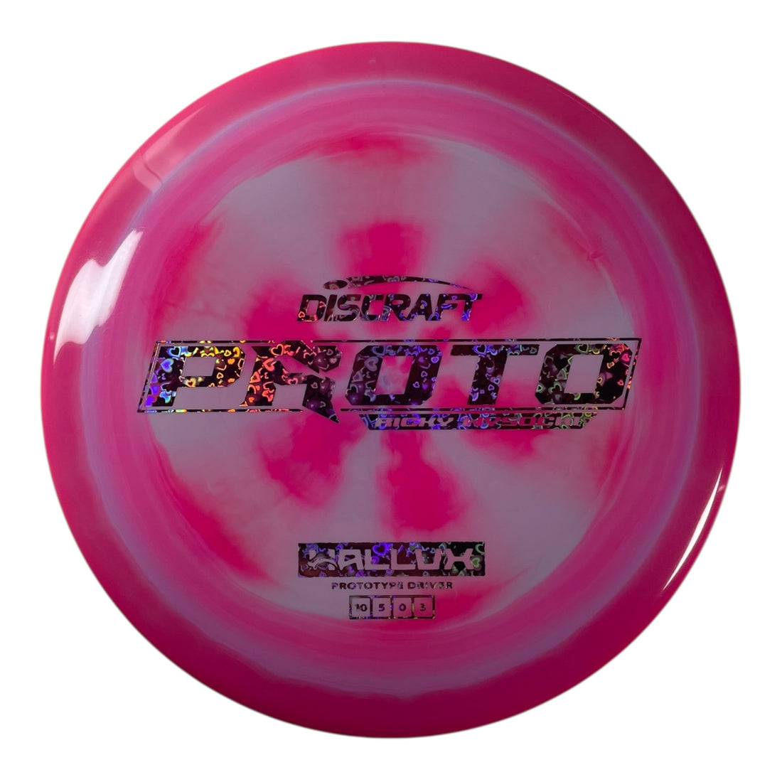 Discraft Hallux | ESP | Pink/Hearts 174g (Ricky Wysocki) Disc Golf