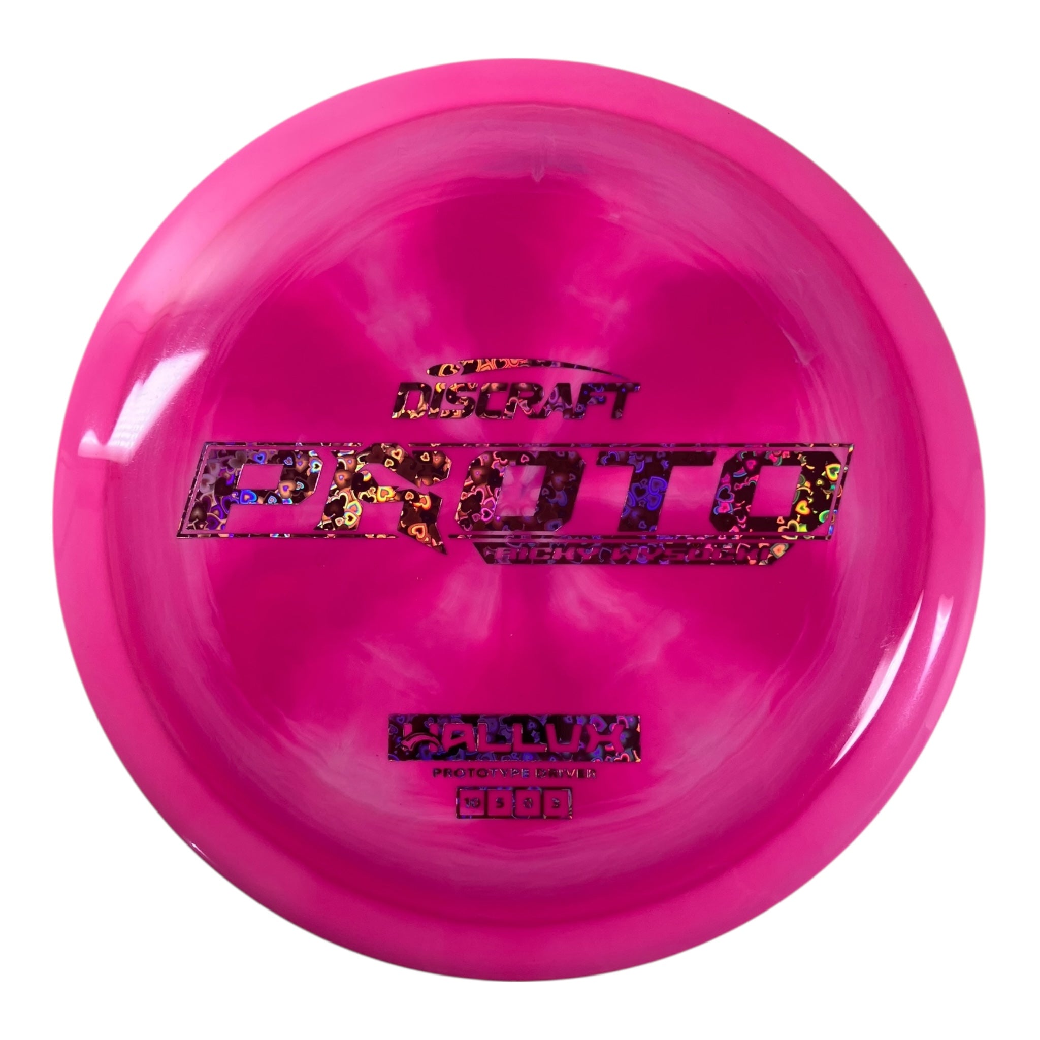 Discraft Hallux | ESP | Pink/Hearts 174g (Ricky Wysocki) Disc Golf