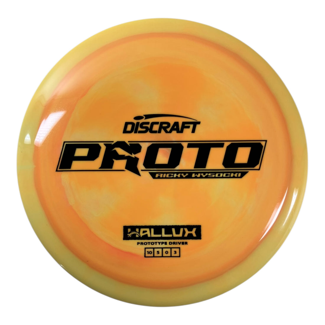 Discraft Hallux | ESP | Yellow/Black 173g (Ricky Wysocki) Disc Golf