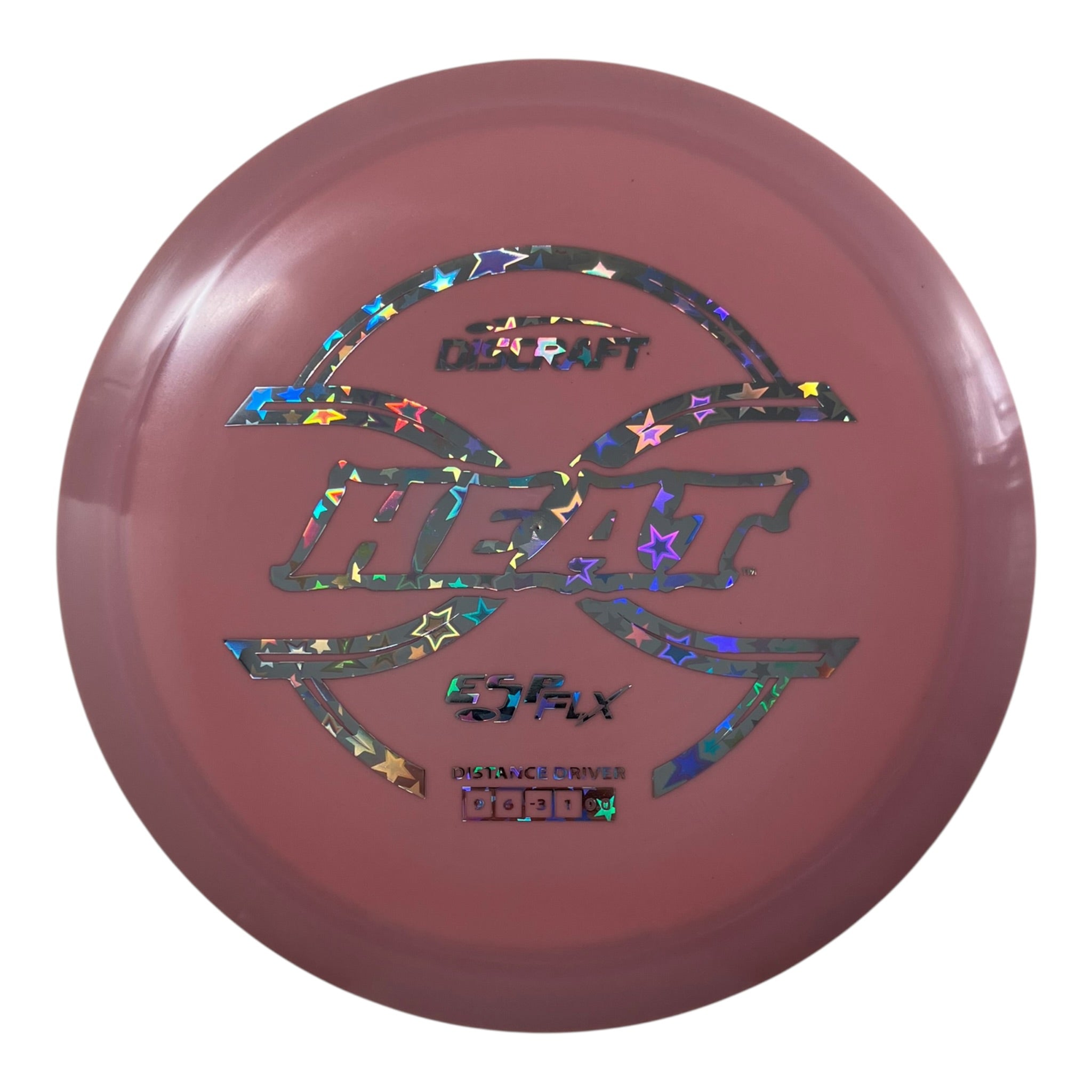 Discraft Heat | ESP FLX | Pink/Stars 169g Disc Golf
