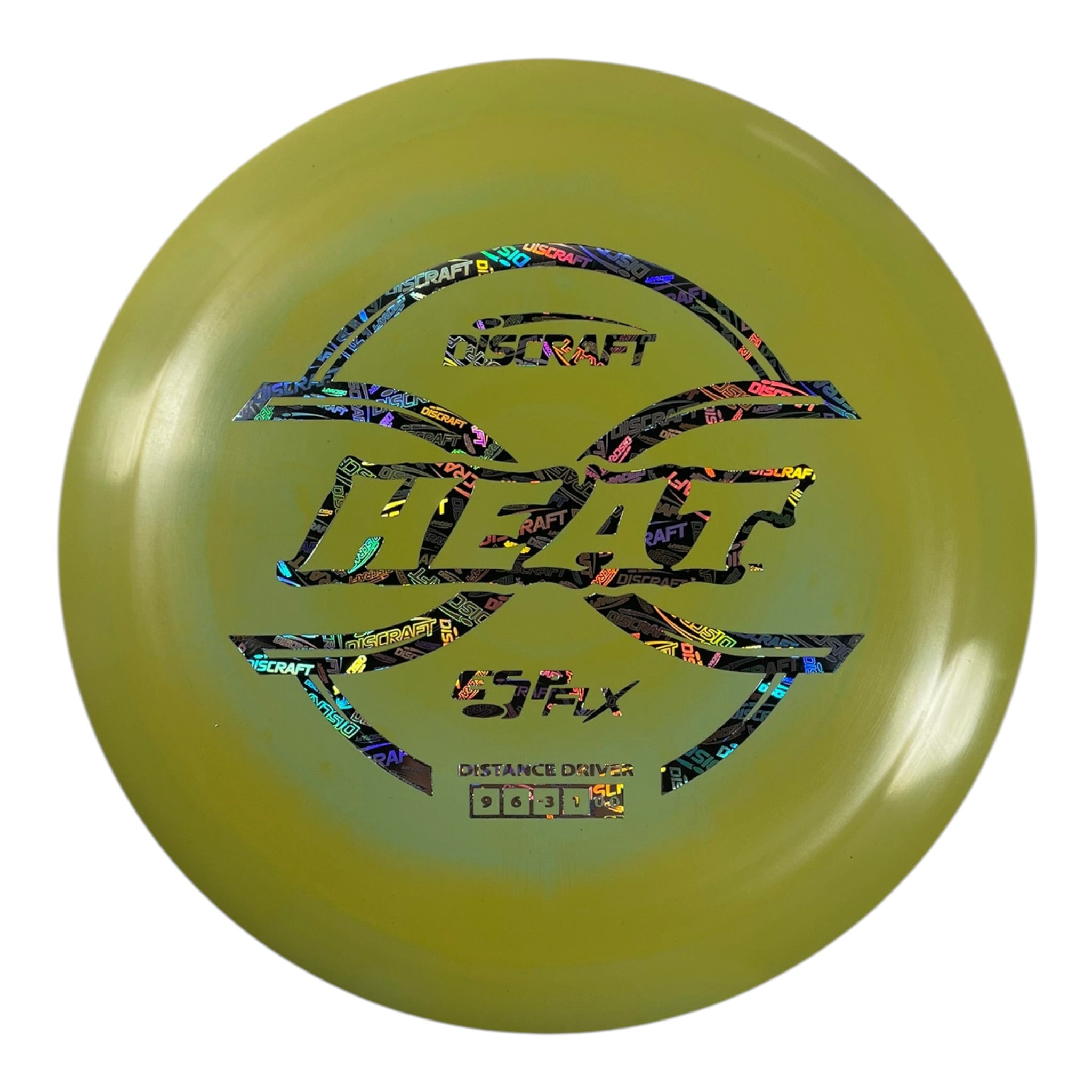 Discraft Heat | ESP FLX | Yellow/Discraft 170g Disc Golf