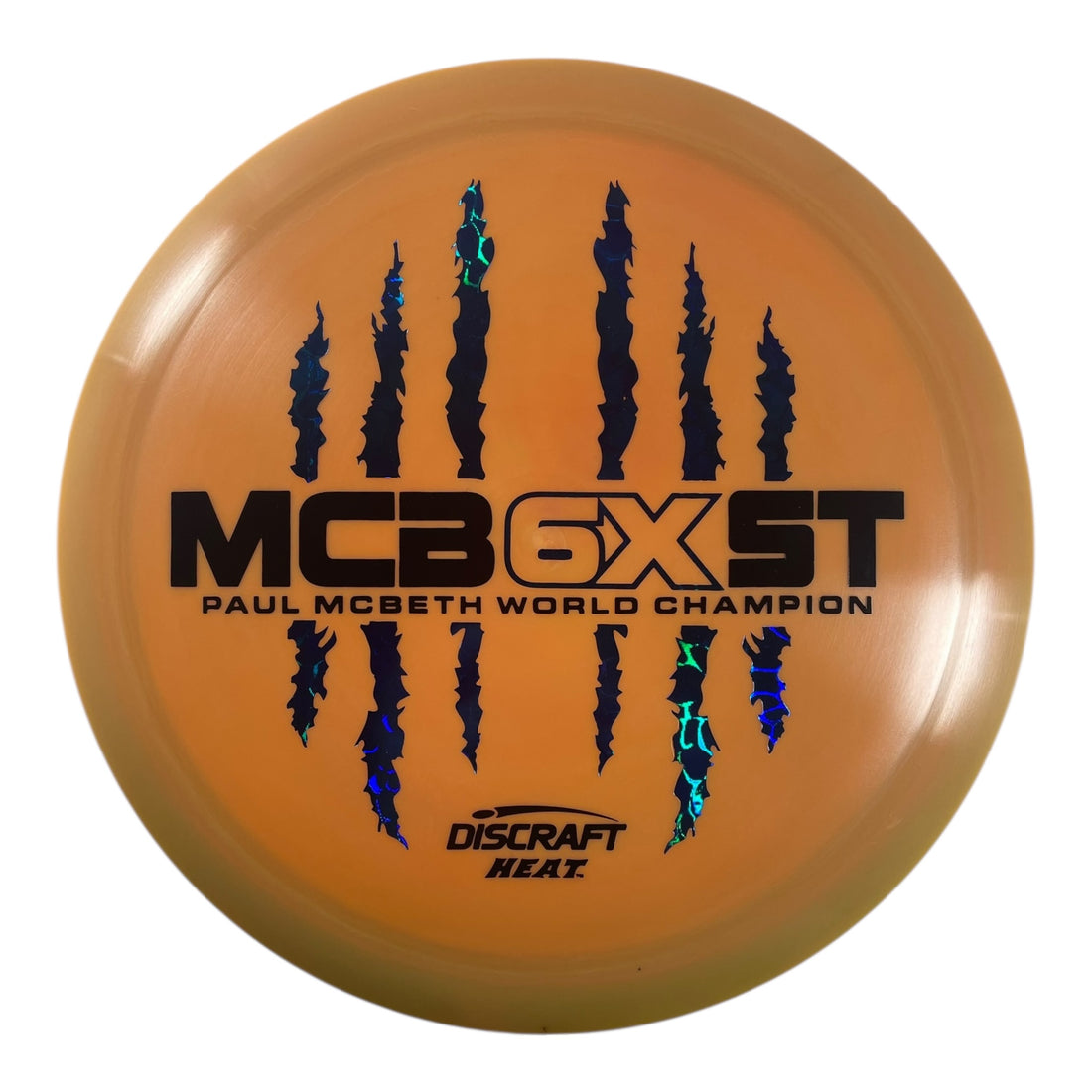 Discraft Heat | ESP | Orange/Blue/Black 172g (Paul McBeth 6x Claw) Disc Golf