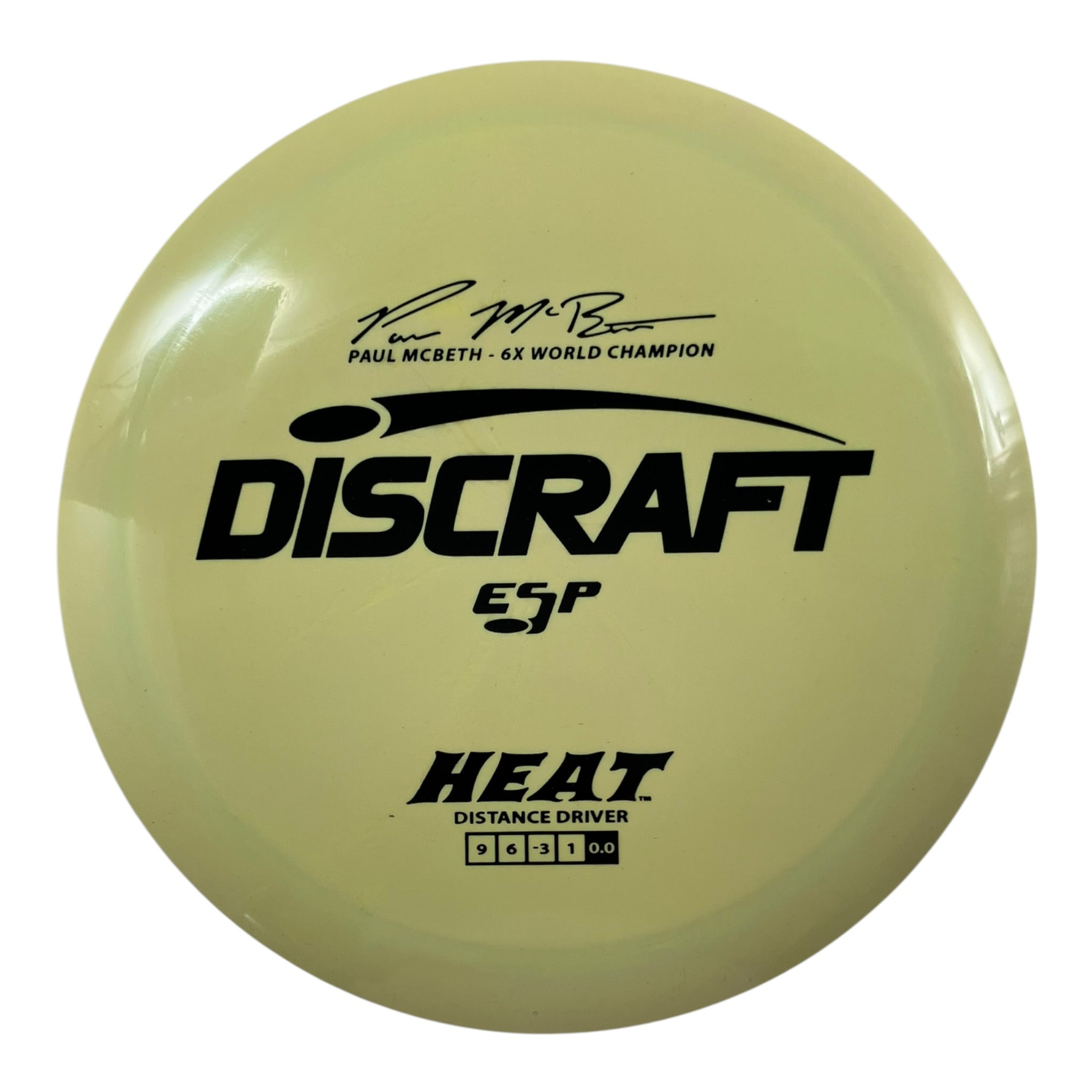 Discraft Heat | ESP | Yellow/Black 168g Disc Golf