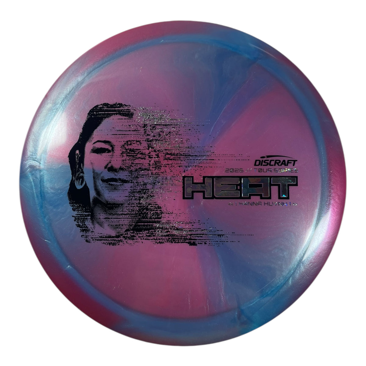 Discraft Heat | Titanium Big Z | Pink/Money 173g (Hanna Huynh 2026 Tour Series) Disc Golf