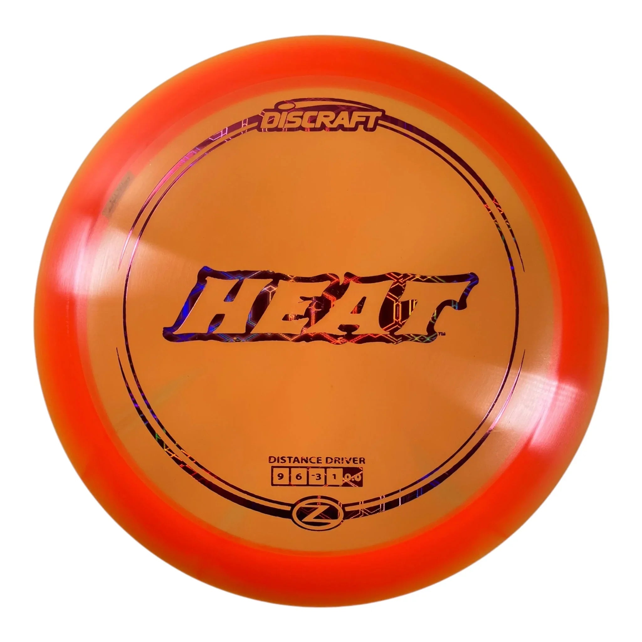 Discraft Heat | Z Line | Orange/Pink 173g Disc Golf