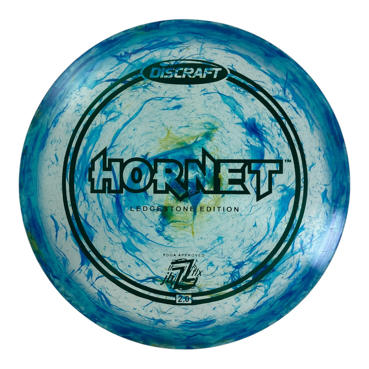 Discraft Hornet | Jawbreaker Z FLX | Blue/Green 165g (Ledgestone) Disc Golf